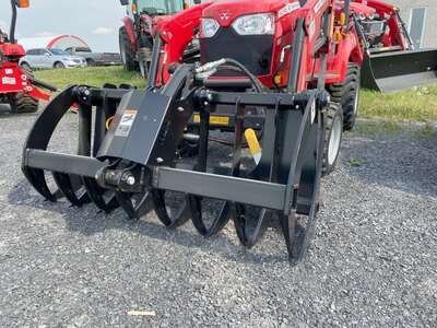 HLA 60 Root Rake with Live Third Function Grapple