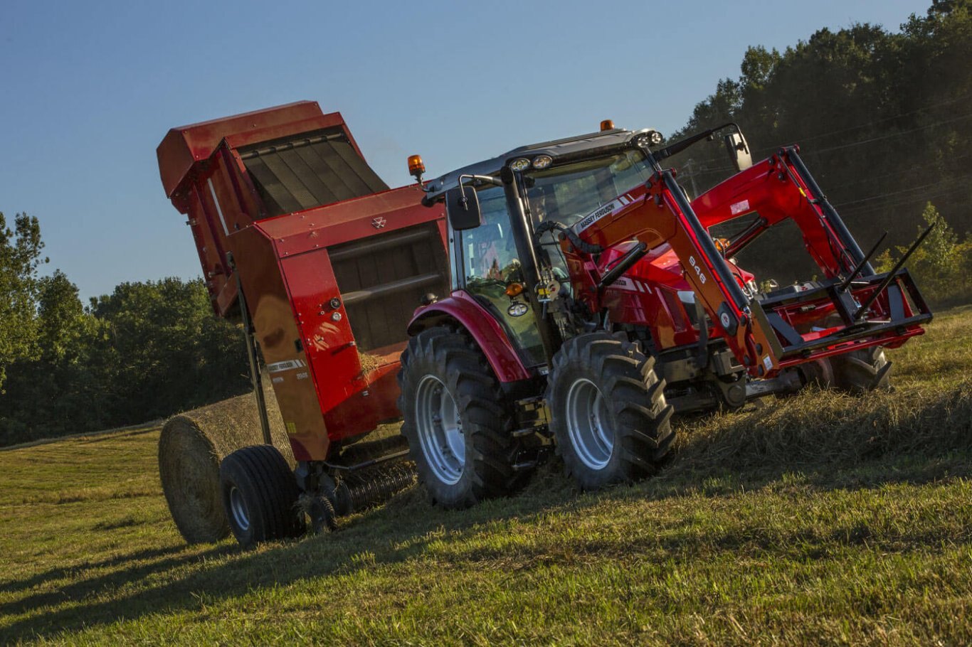 Massey Ferguson MF 2956 A 2900 Series Round Baler