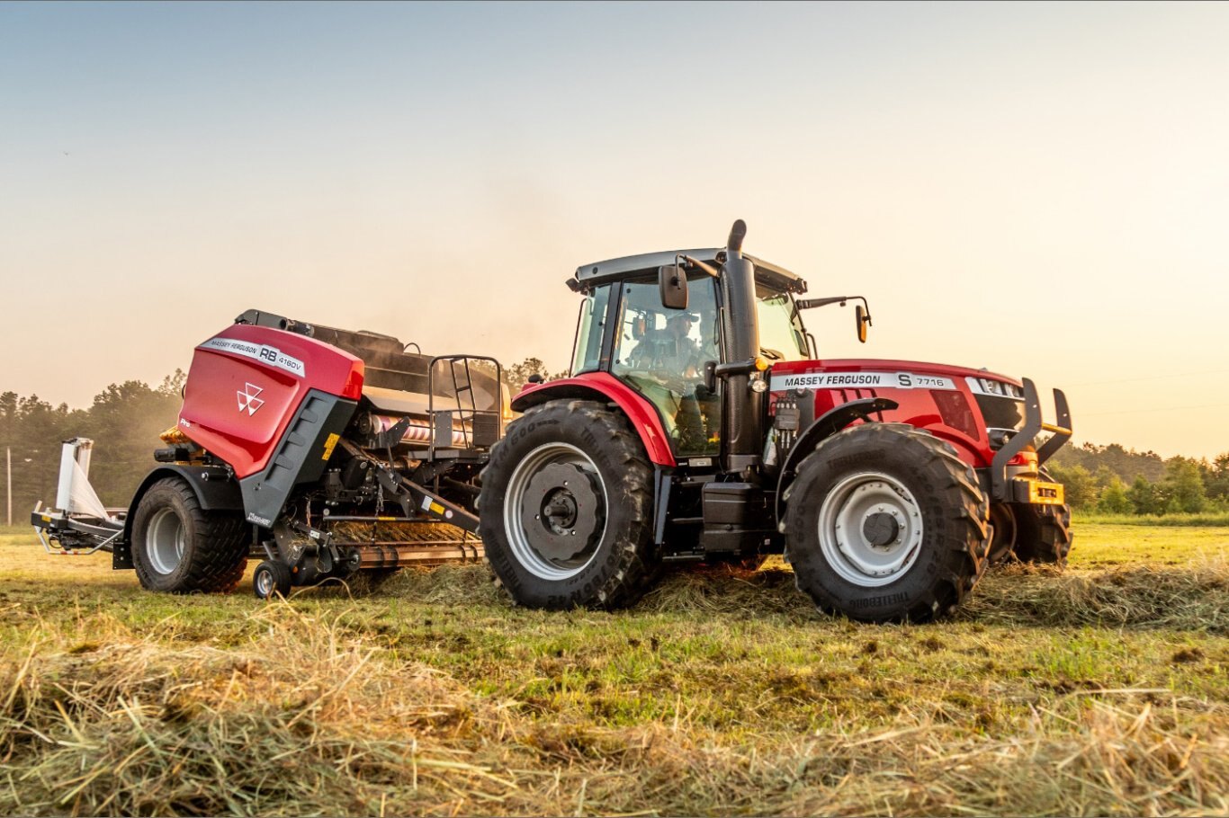 Massey Ferguson MF RB 4160V Series Round Balers