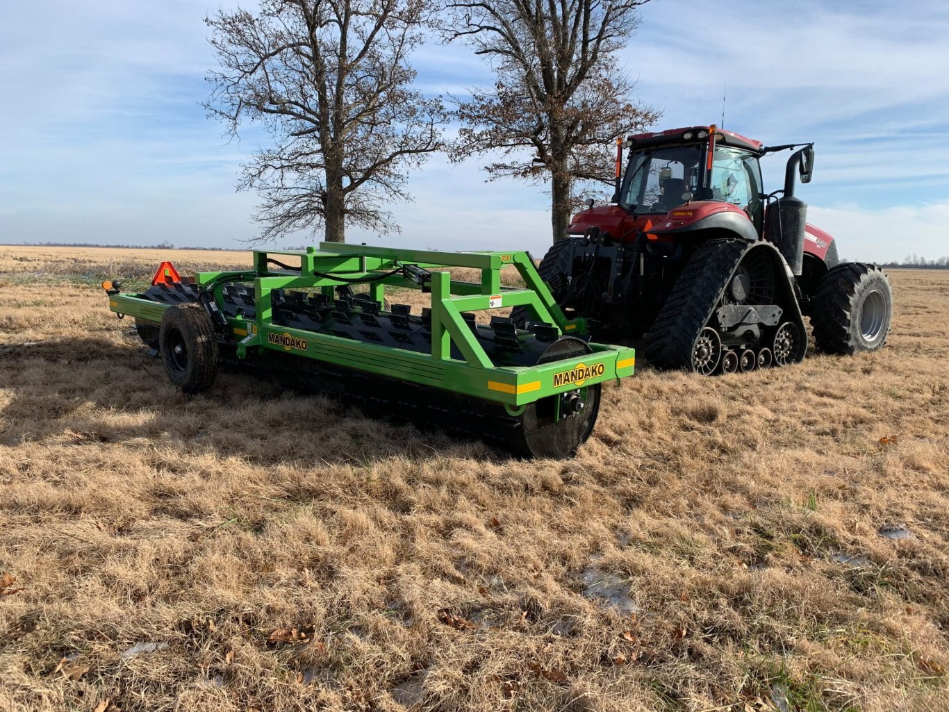 Mandako Rice Stubble Roller