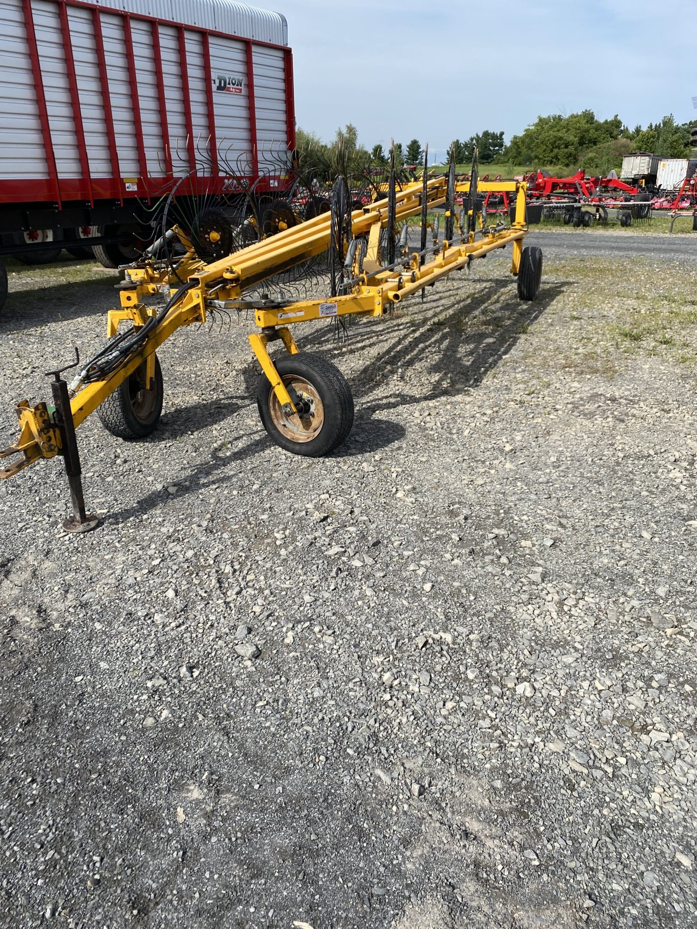 Buhler inland wheel rake