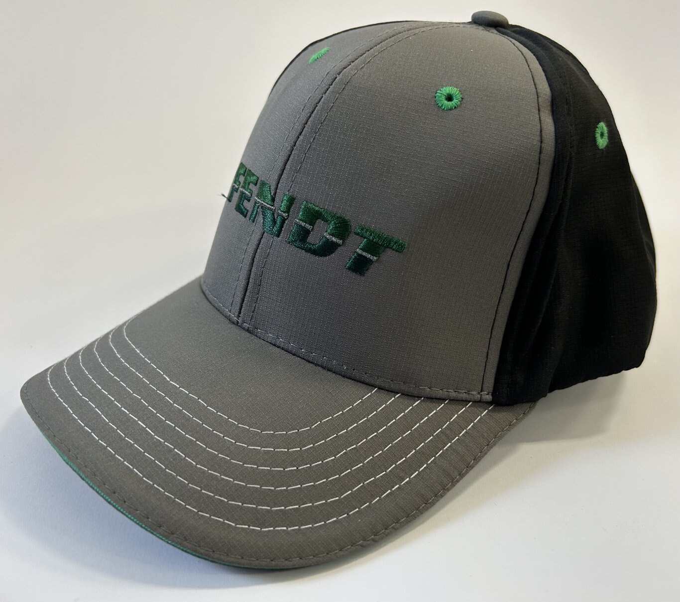 Grey Fendt Hat Black Back