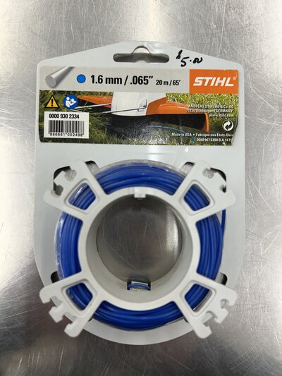 Mower Head Line 1.6mm/.065