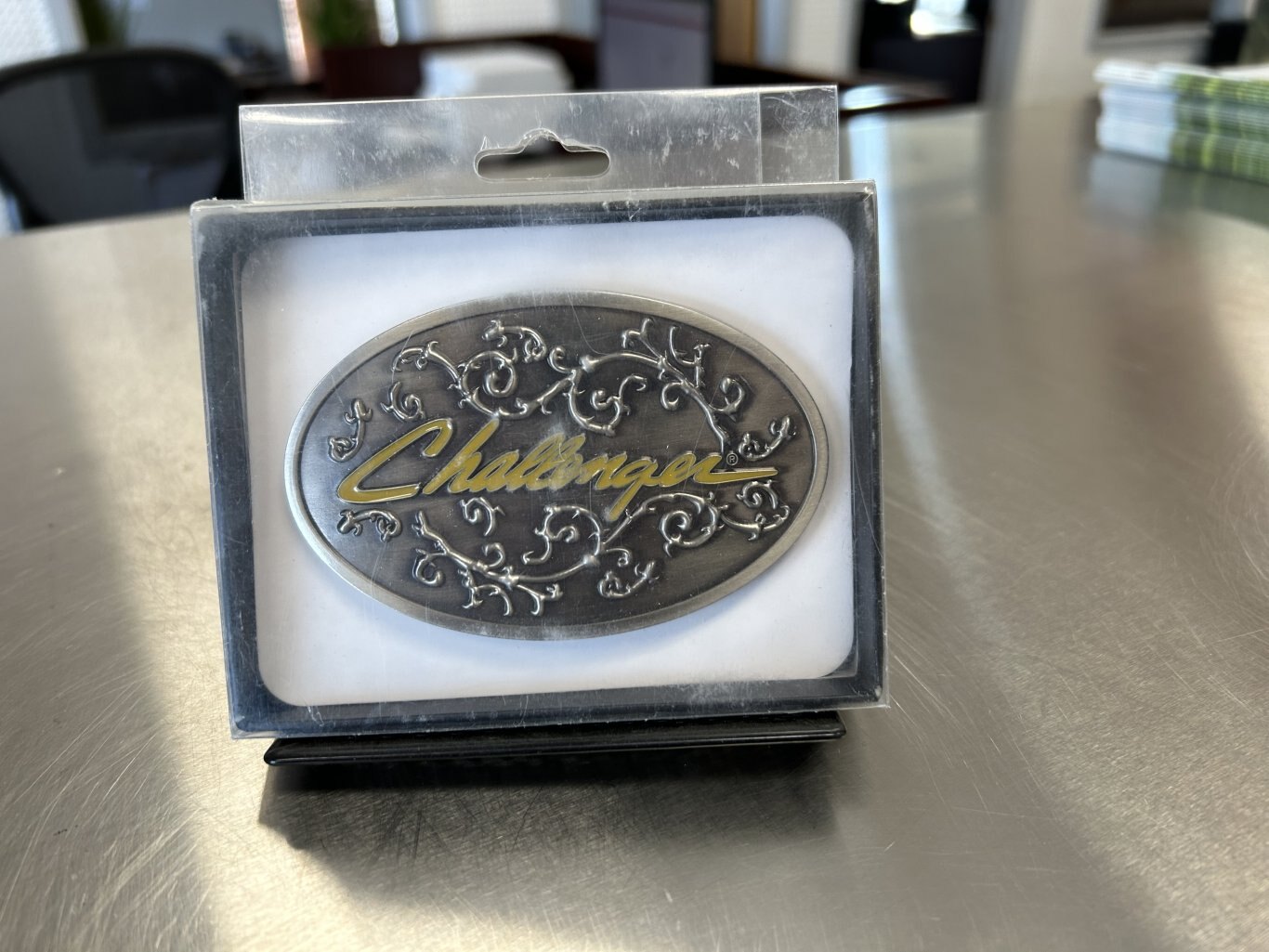 Challenger Belt Buckle