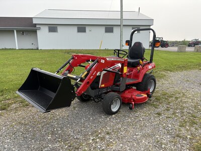 Massey Ferguson 1GC.23 WITH TURF TIRES AND MOWER DECK