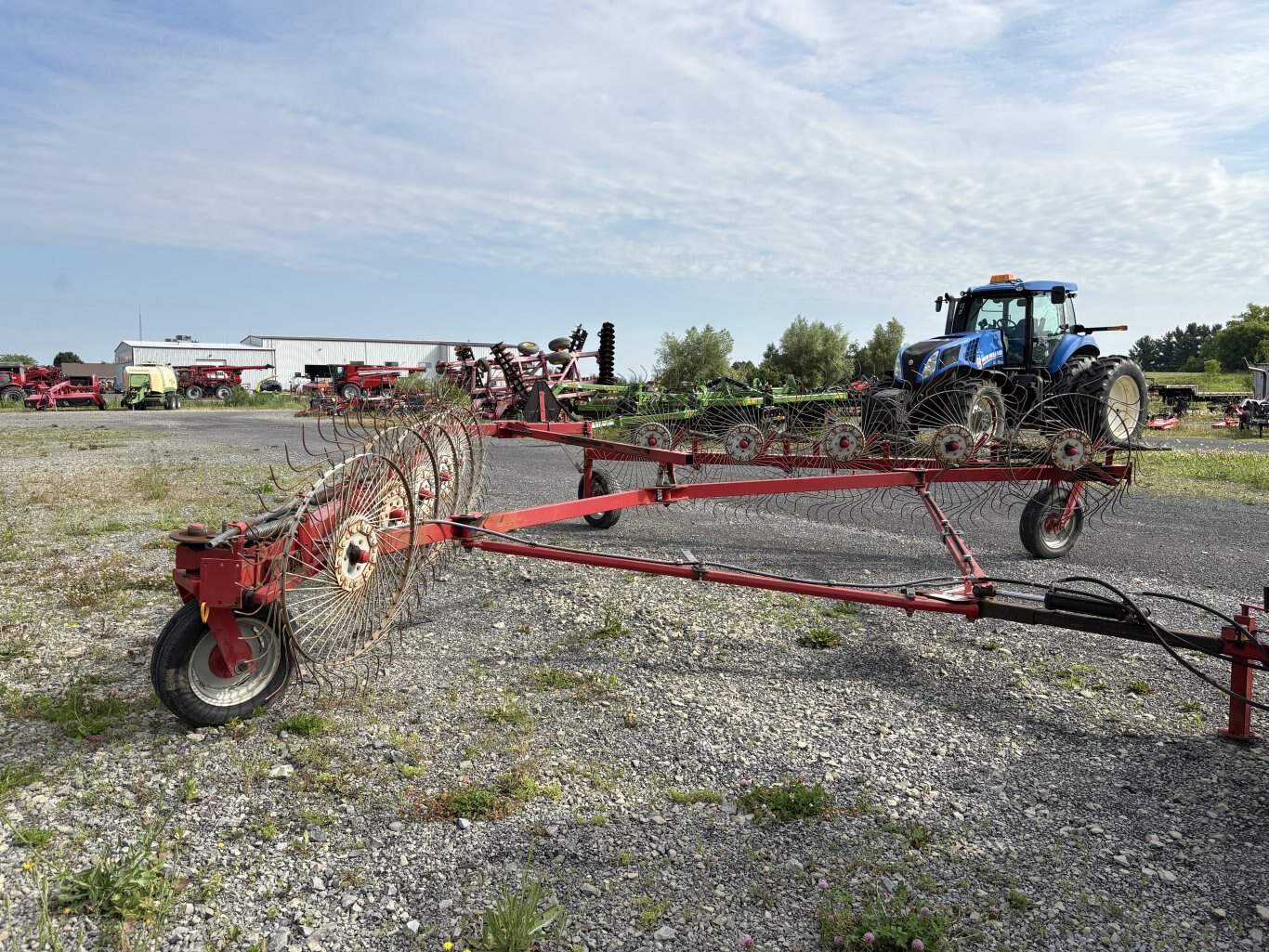 gehl 520 wheel rake
