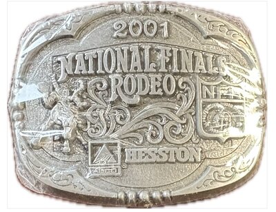 2001 NFR BELT BUCKLE