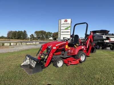 MASSEY FERGUSON GC1723EB WITH MOWER DECK
