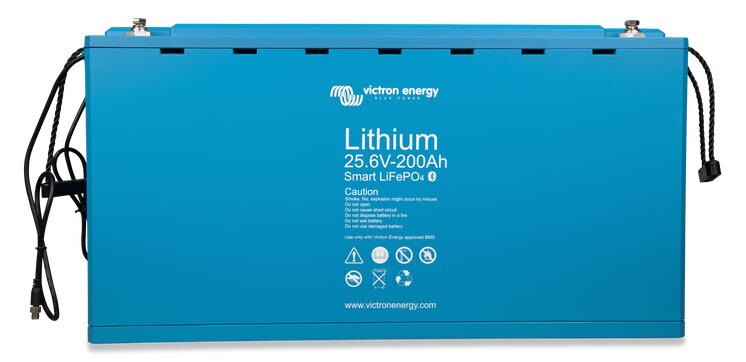 Victron LiFePO4 battery 25,6V/200Ah Smart