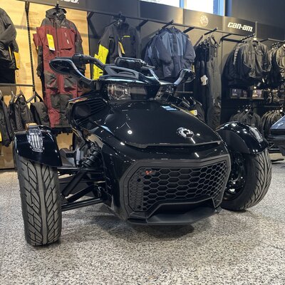 2022 Can-Am Spyder F3 Steel Black Metallic