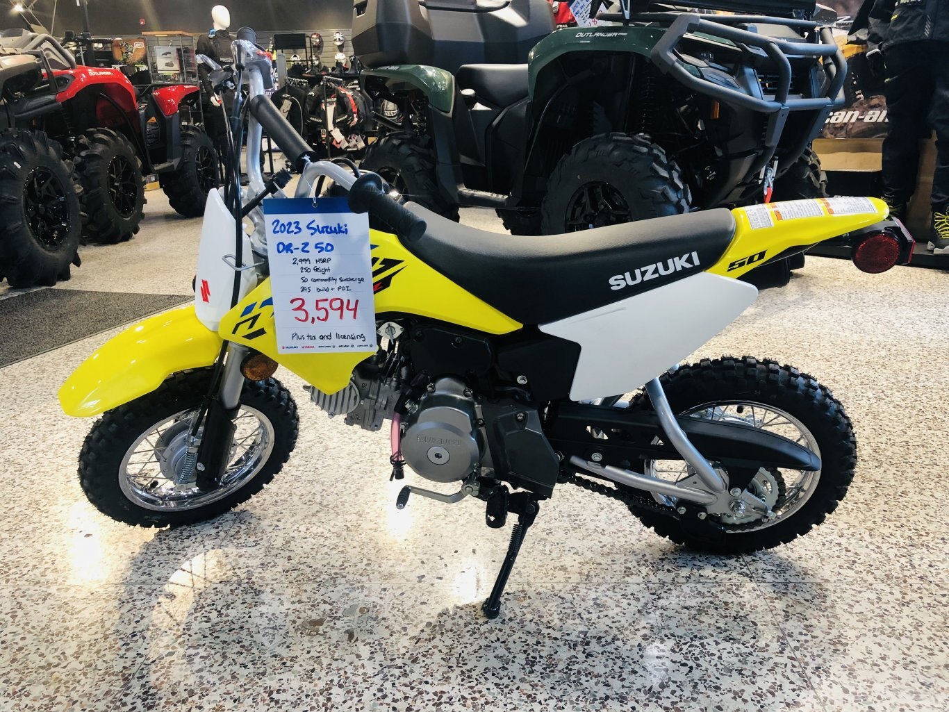 2023 Suzuki DR Z Base 50