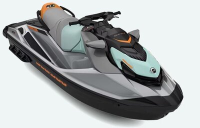 2024 Sea-Doo GTI SE 130 ice-metal/neo-mint With sound