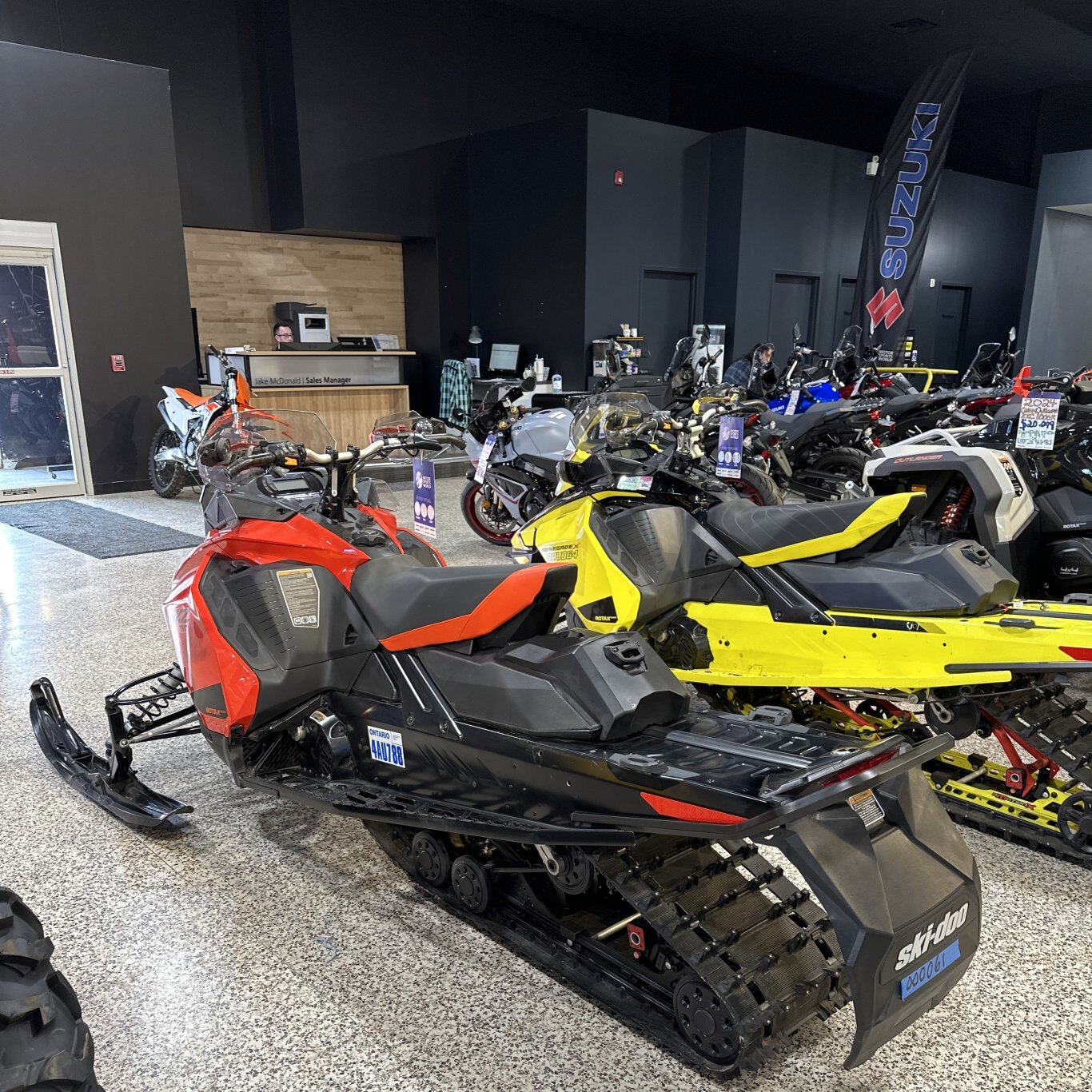 2021 Ski Doo MXZ TNT 850 E TEC