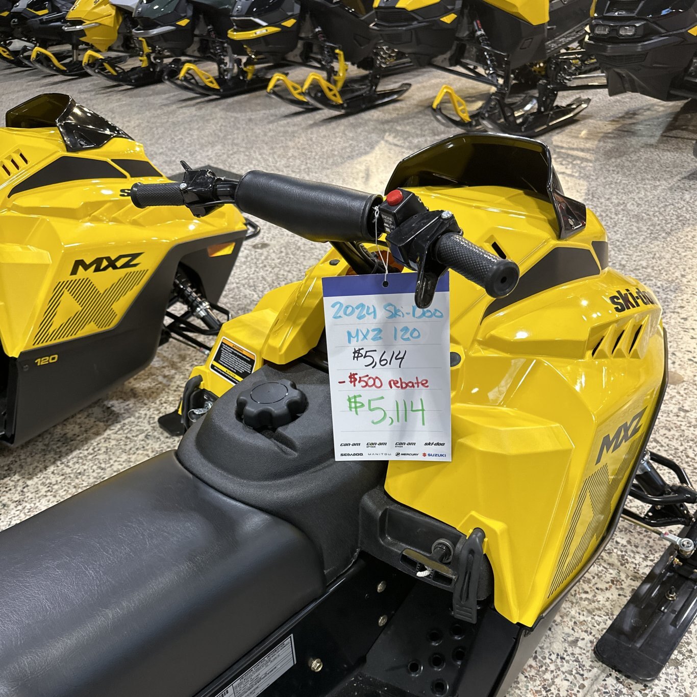 2024 Ski Doo MXZ 120