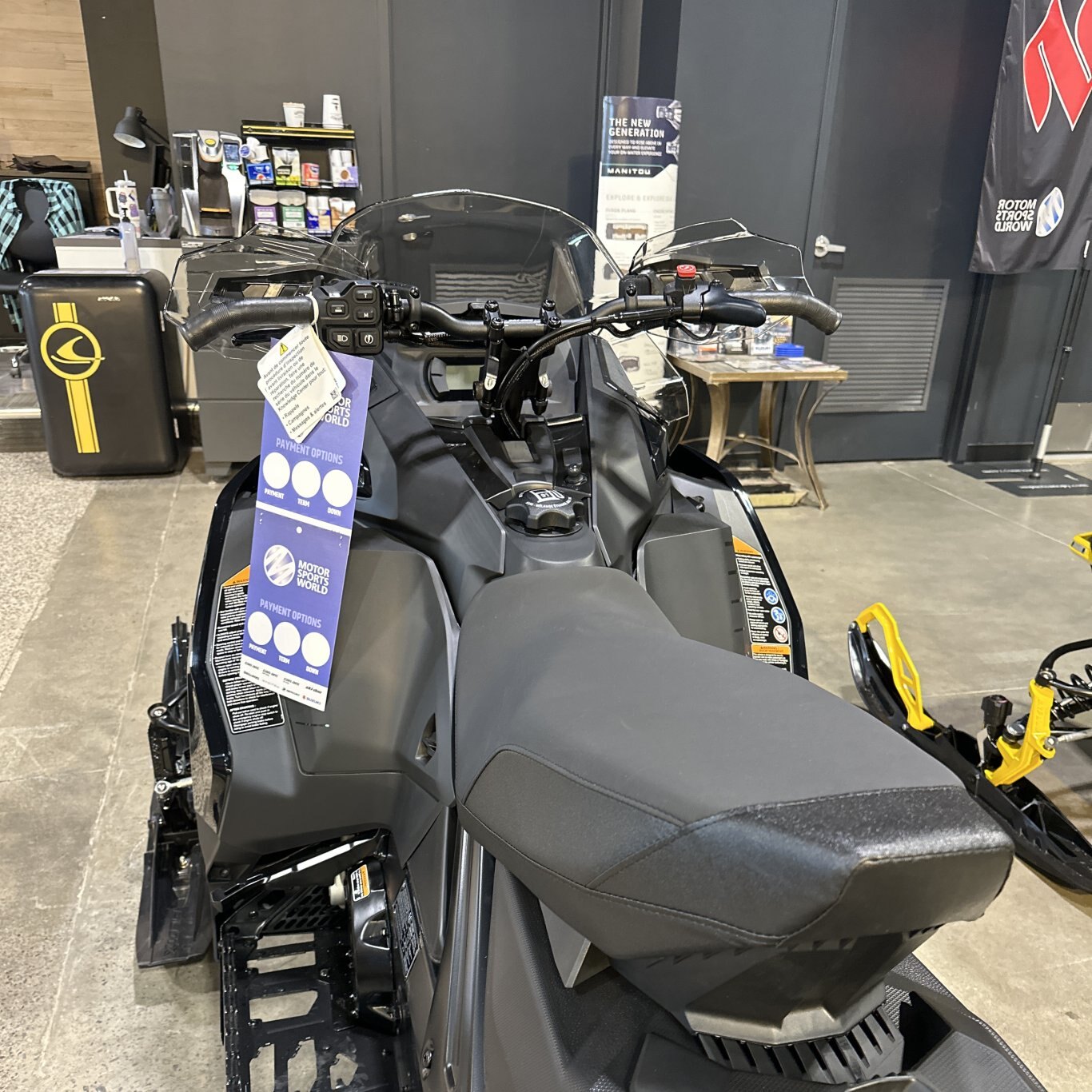 2024 Ski Doo MXZ Adrenaline Rotax® 850 E TEC Black