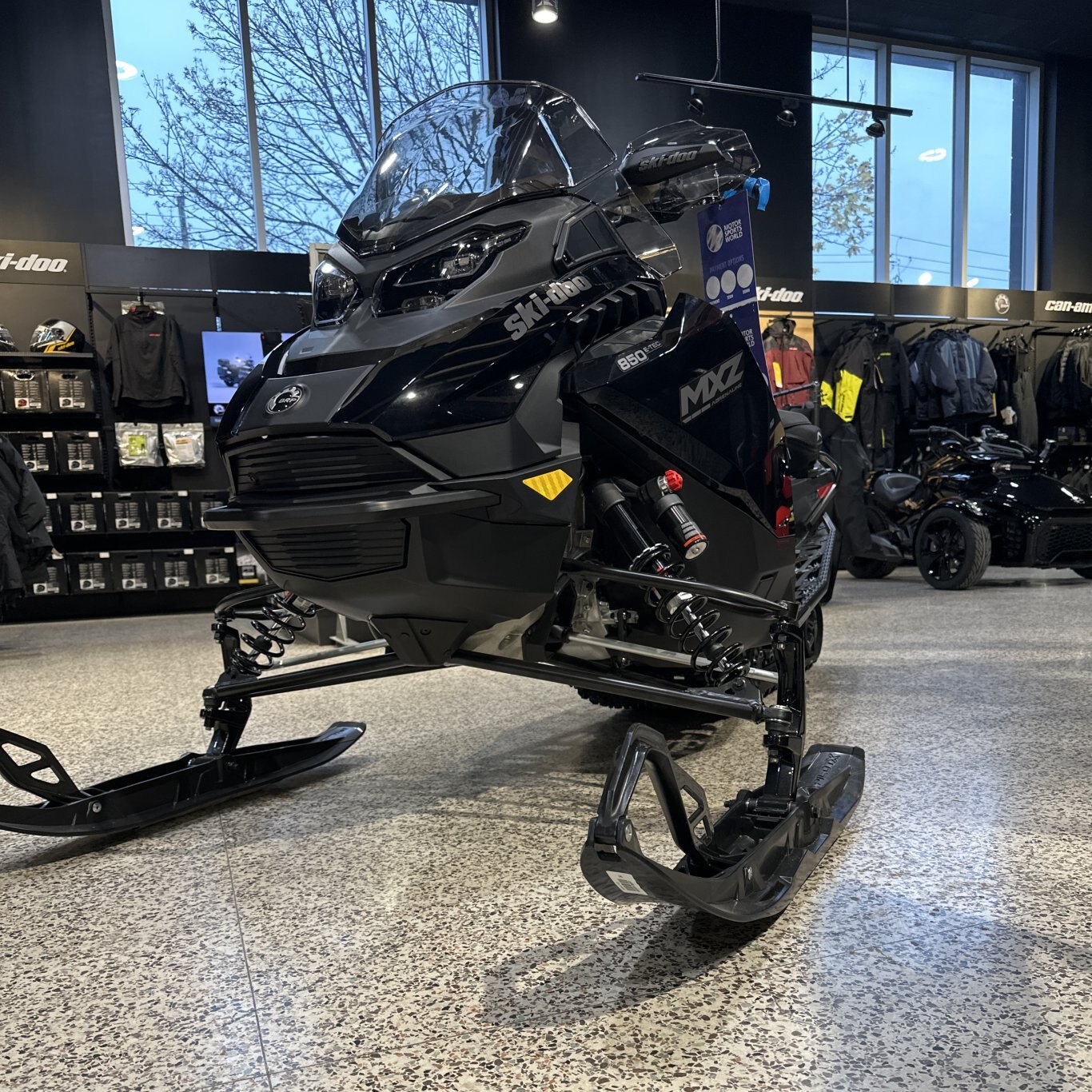 2024 Ski-Doo MXZ Adrenaline with Blizzard Package Rotax® 850 E-TEC Black