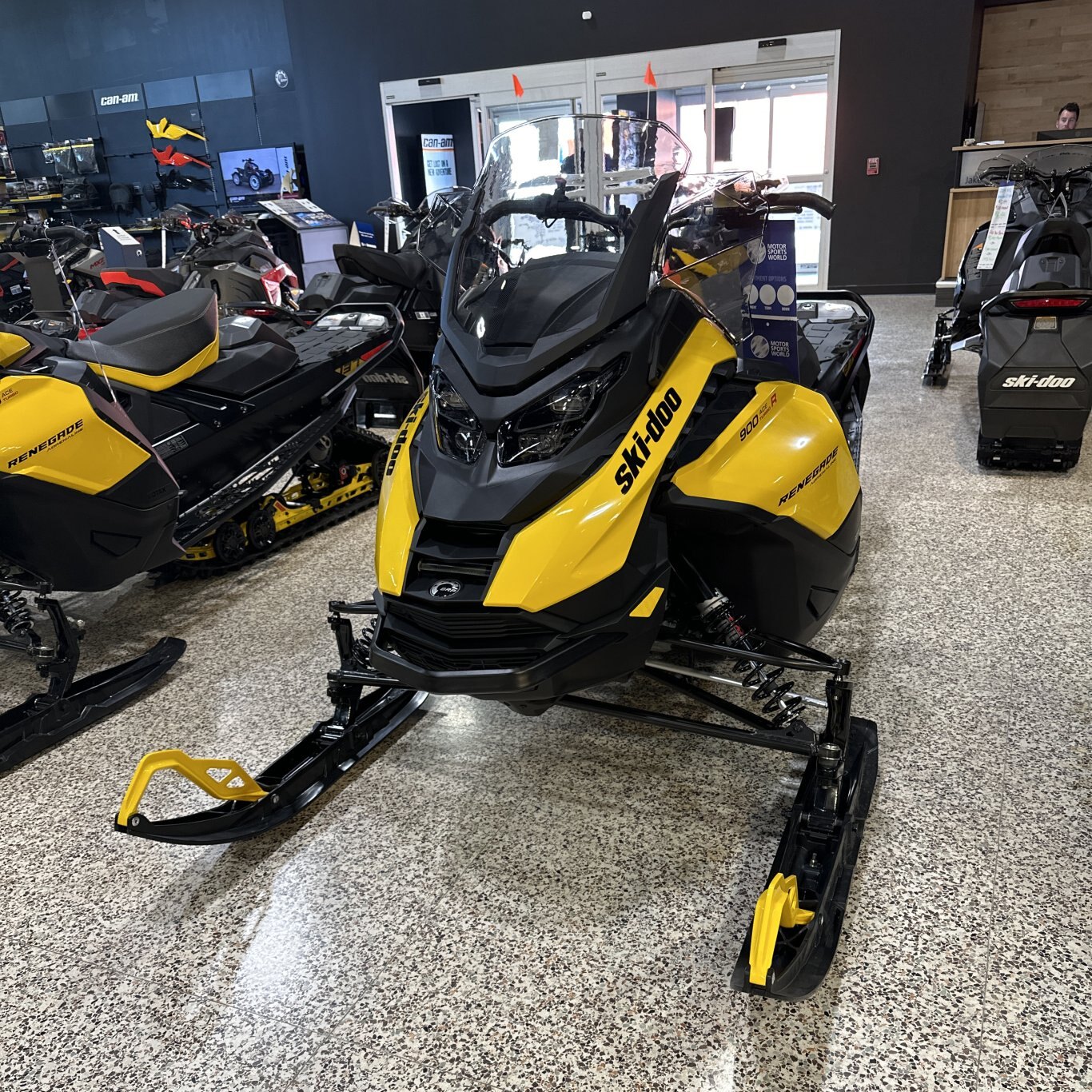 2024 Ski-Doo Renegade Adrenaline Rotax® 900 ACE™ Turbo R Neo Yellow