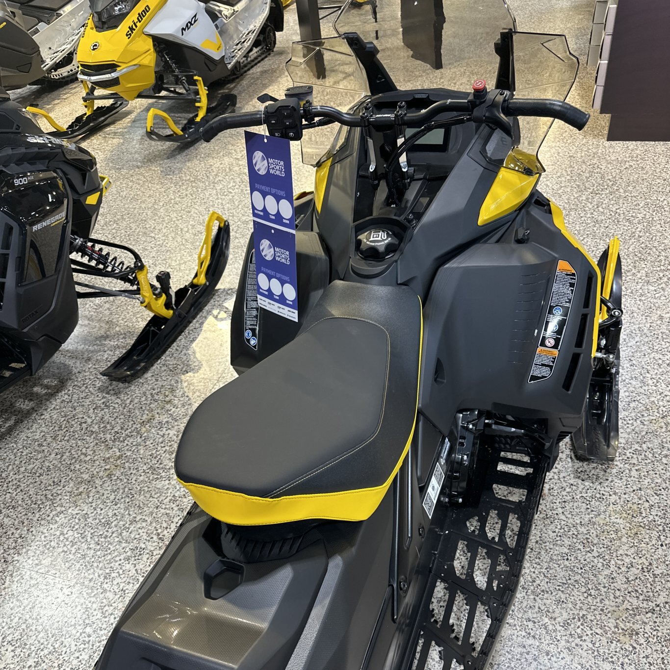 2024 Ski Doo Renegade Adrenaline Rotax® 900 ACE™ Turbo R Neo Yellow