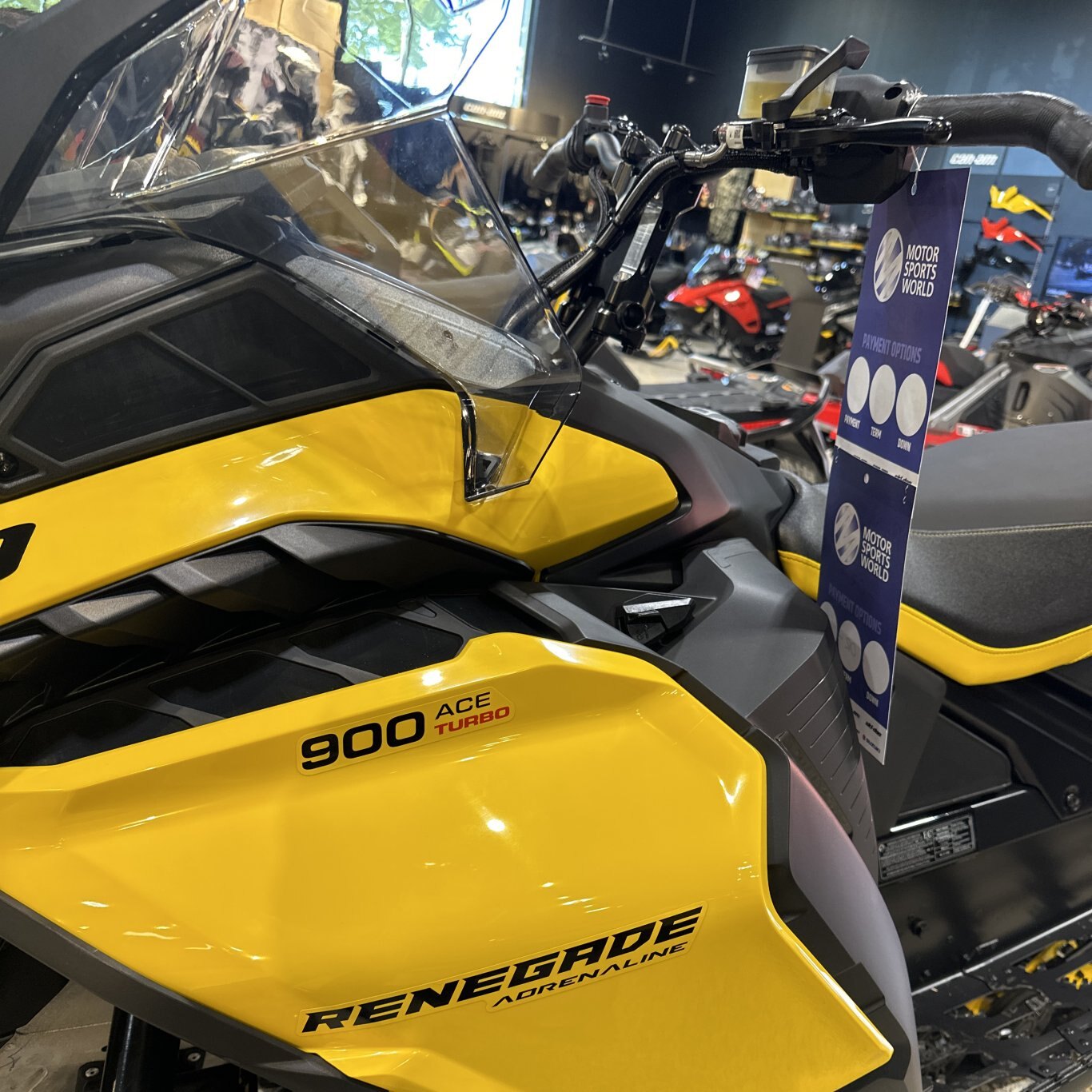 2024 Ski Doo Renegade Adrenaline Rotax® 900 ACE™ Turbo Black