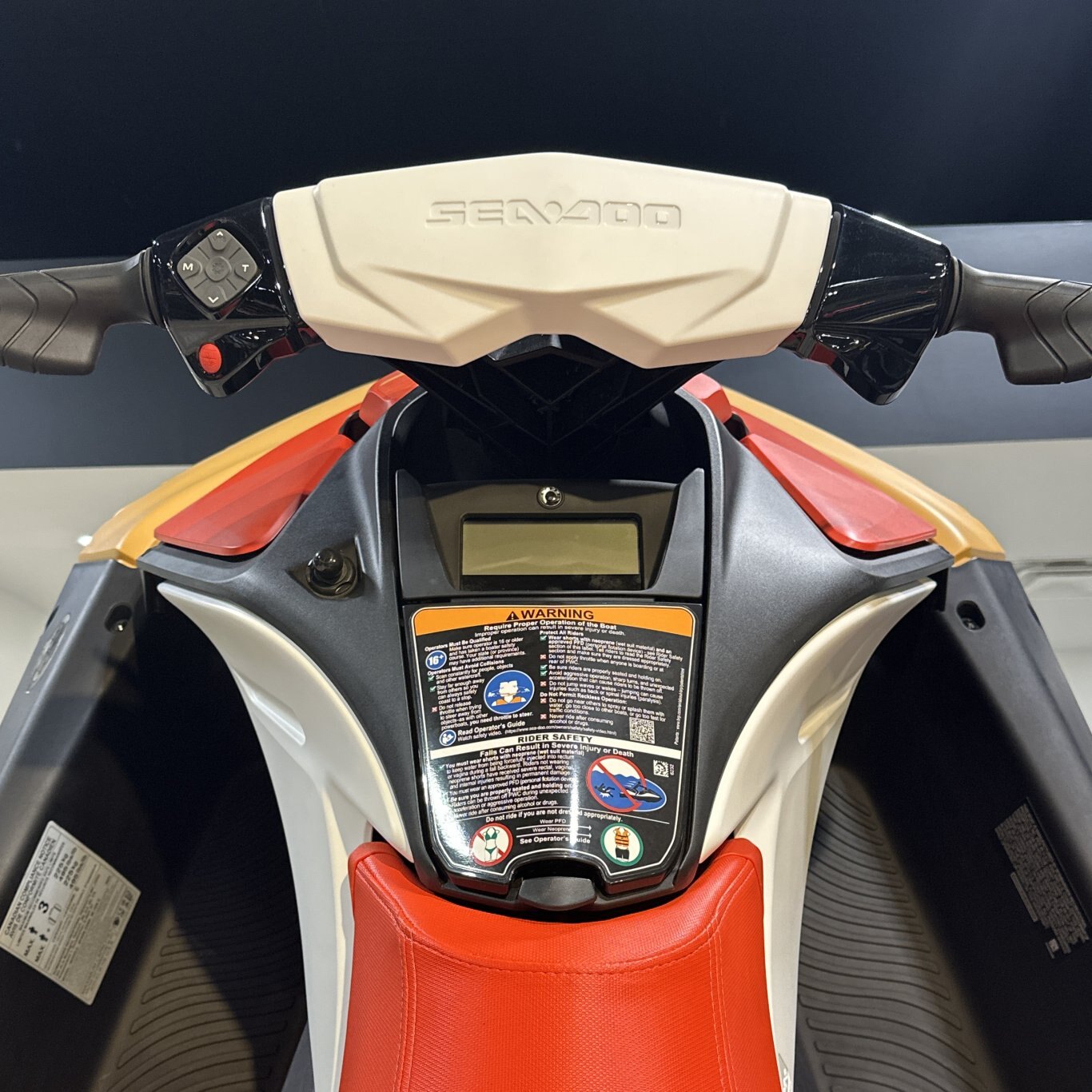 2024 Sea Doo Spark for 3 sunrise orange/dragon red