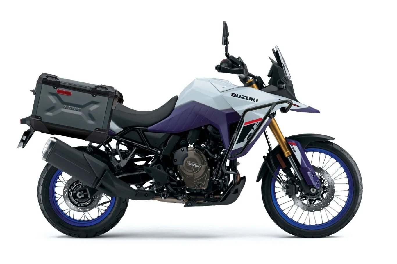 2024 Suzuki V-STROM 800DE PEARL TECH WHITE