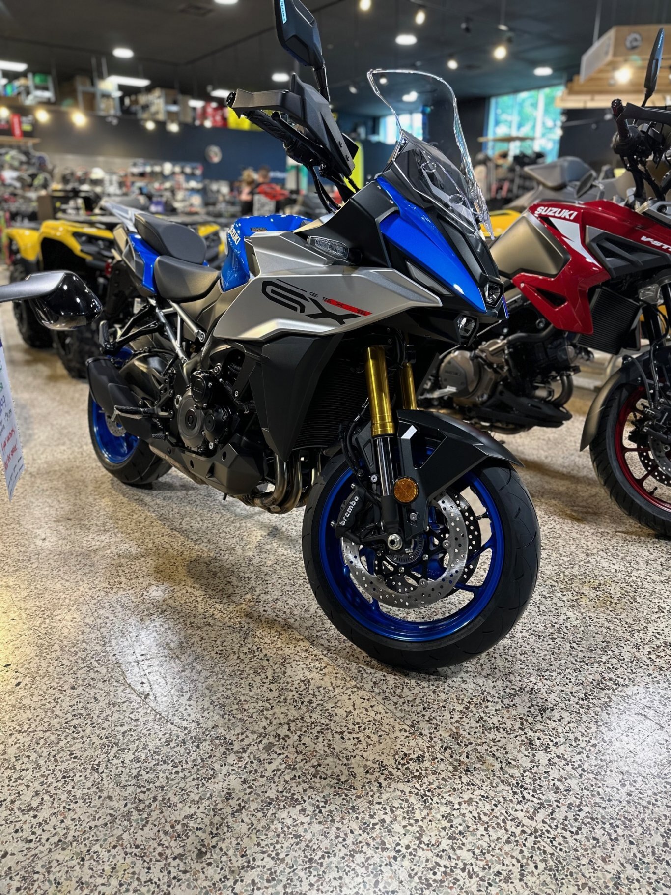 2024 Suzuki GSX-S1000GX Metallic Triton Blue