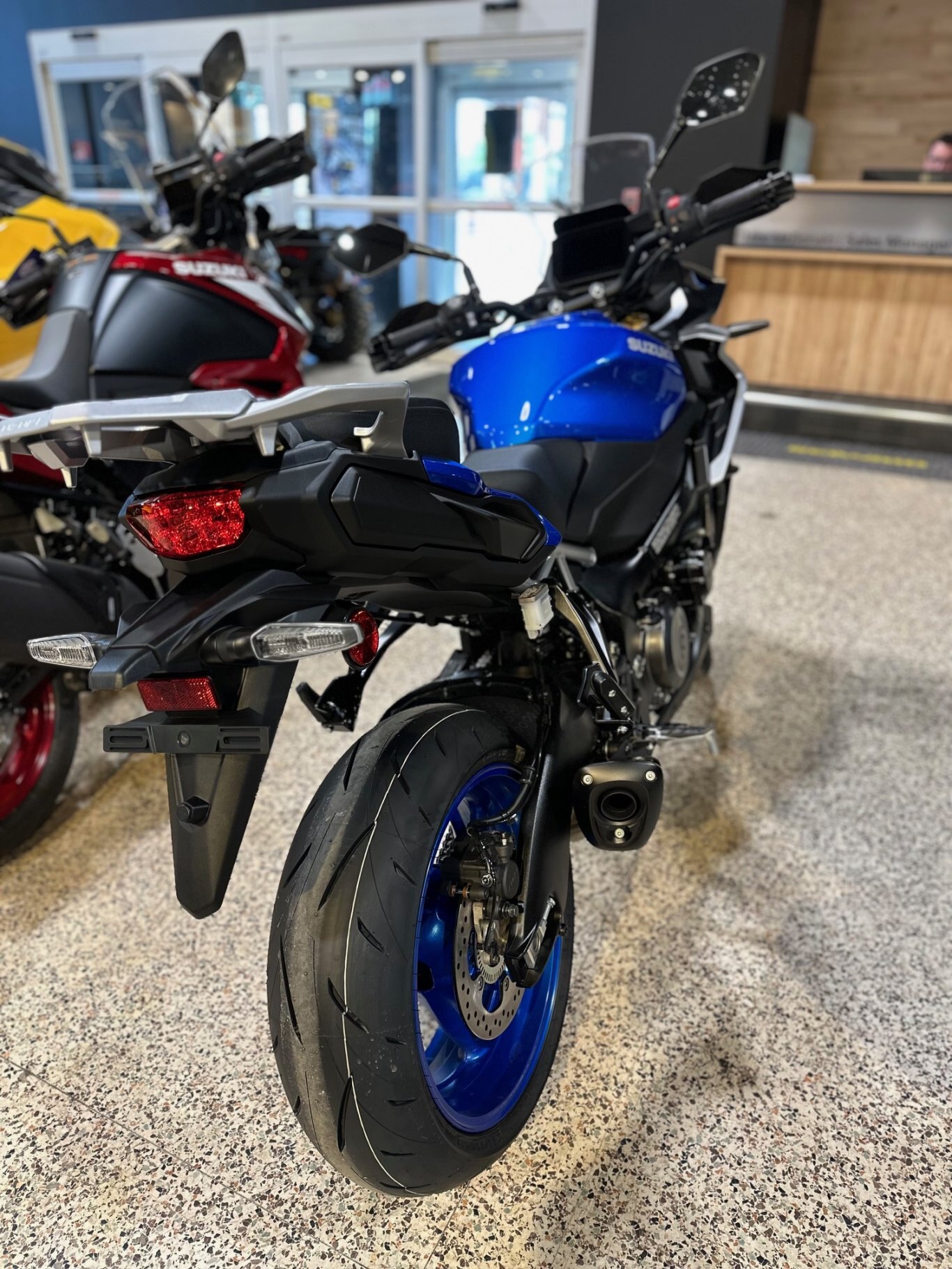 2024 Suzuki GSX S1000GX Metallic Triton Blue