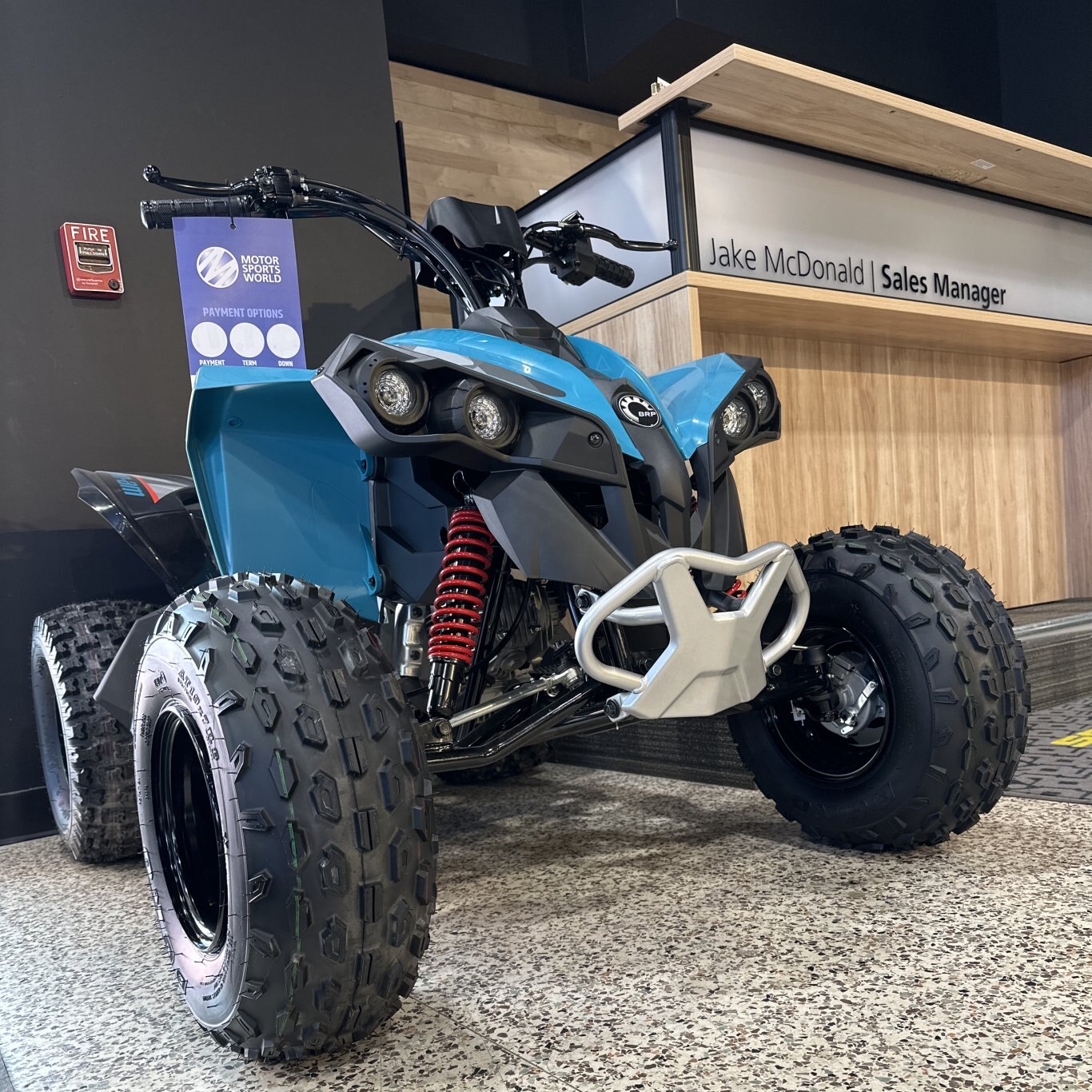 2024 Can-Am RENEGADE 110 EFI Iceberg Blue / Black