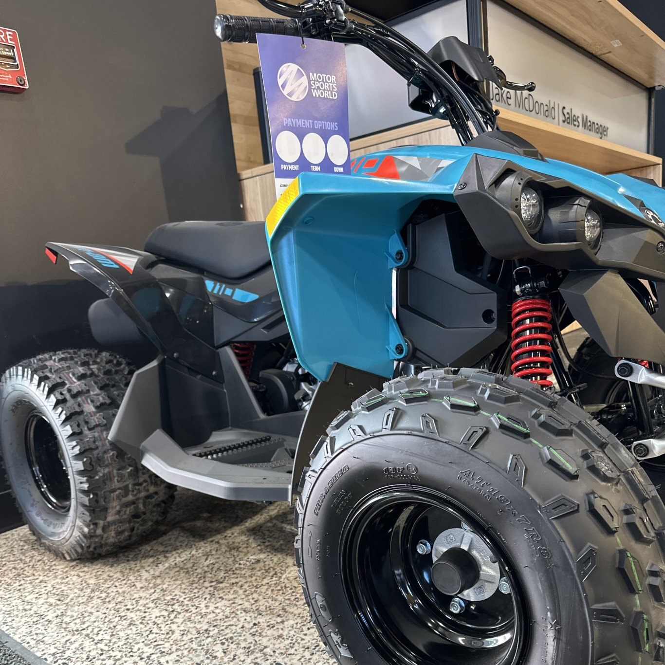 2024 Can Am RENEGADE 110 EFI Iceberg Blue / Black