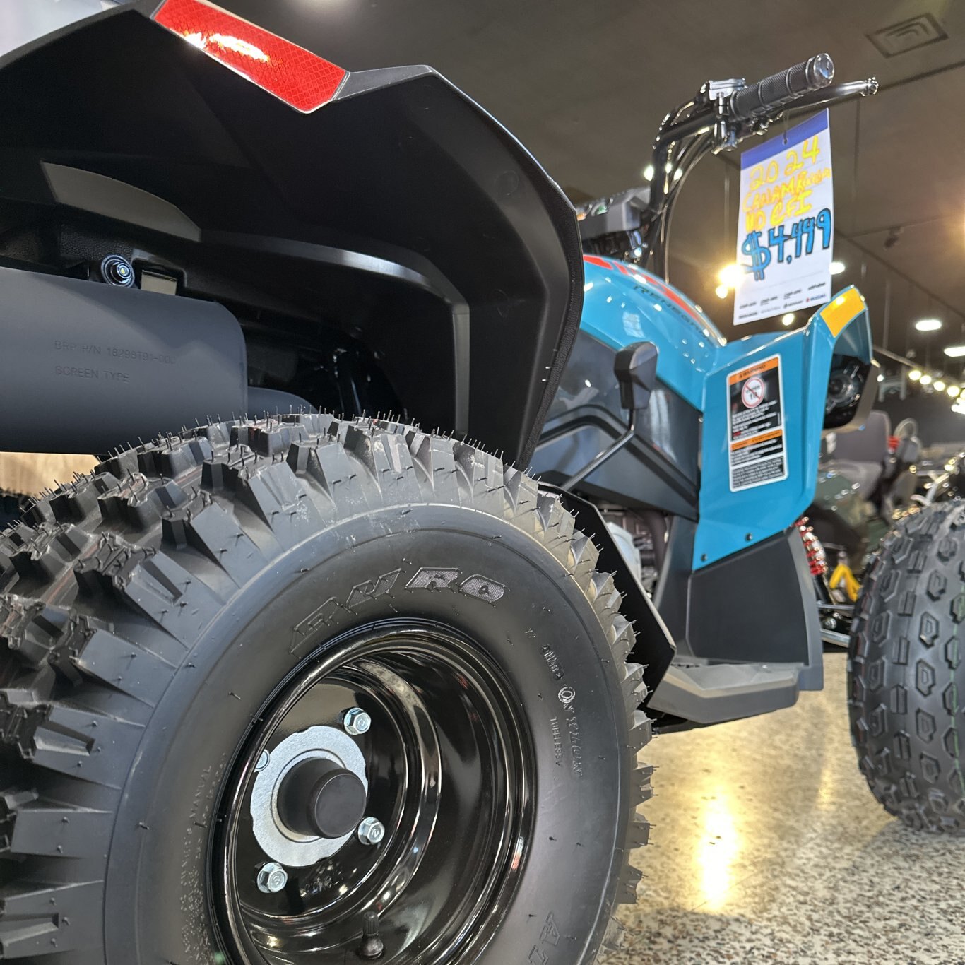 2024 Can Am RENEGADE 110 EFI Iceberg Blue / Black