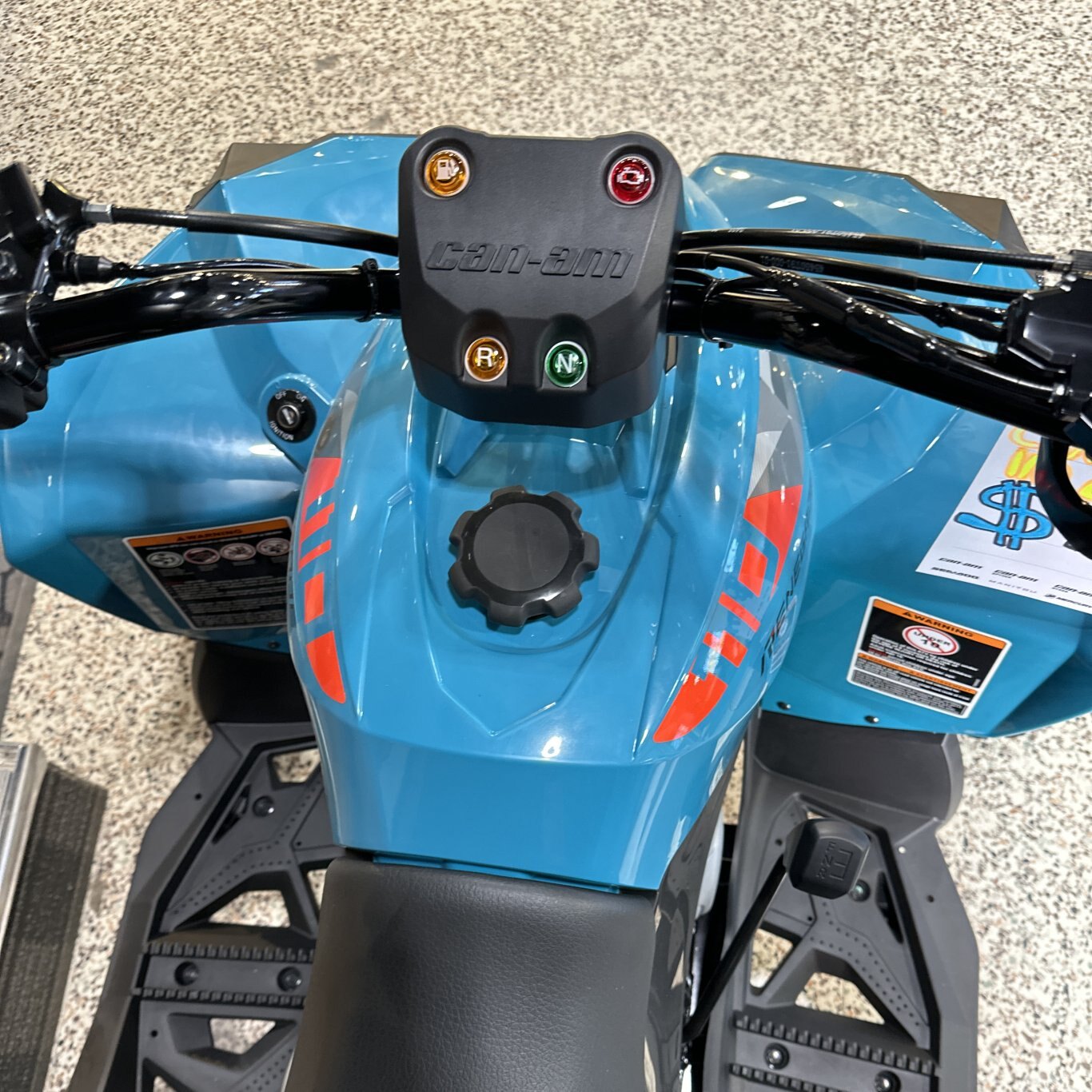 2024 Can Am RENEGADE 110 EFI Iceberg Blue / Black