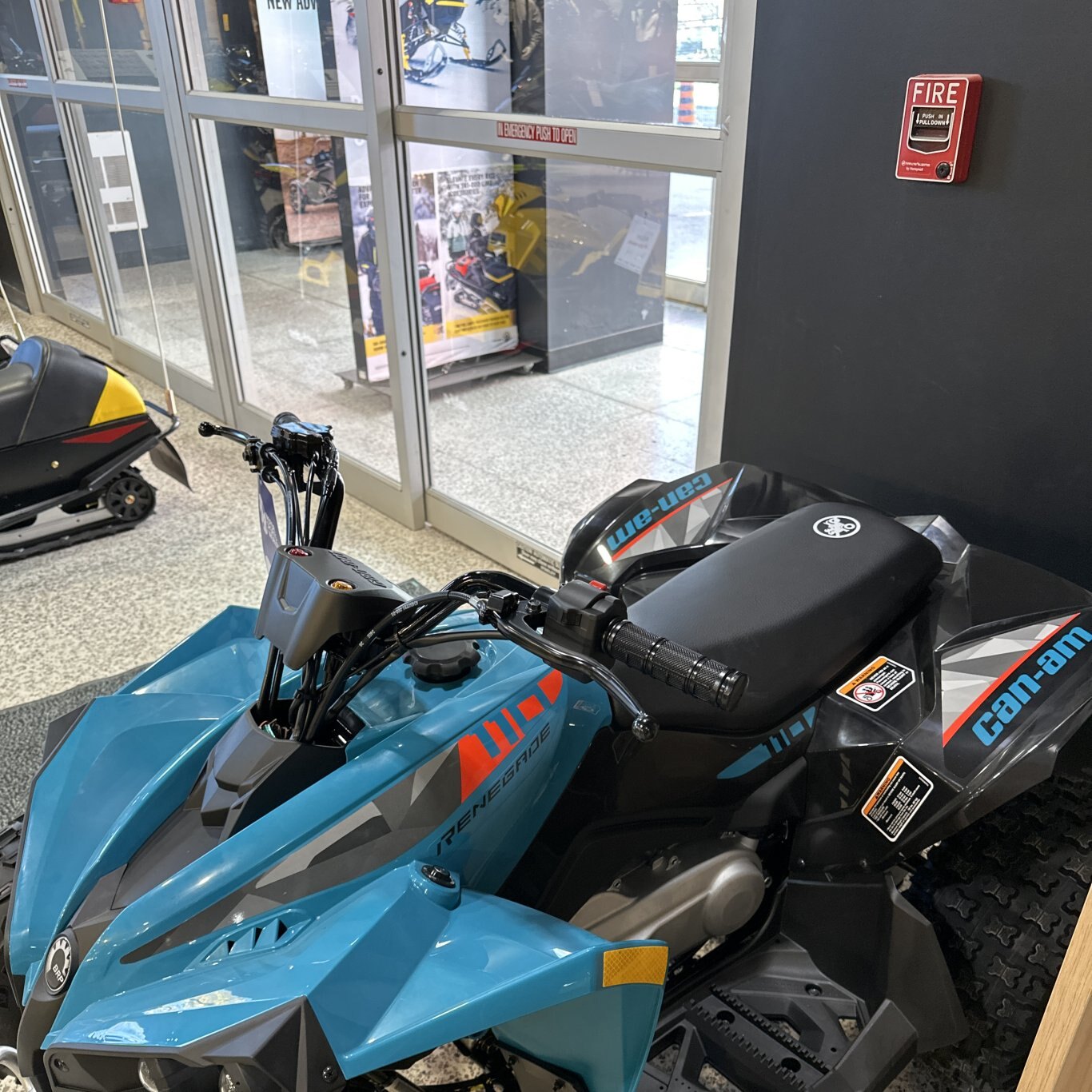 2024 Can Am RENEGADE 110 EFI Iceberg Blue / Black