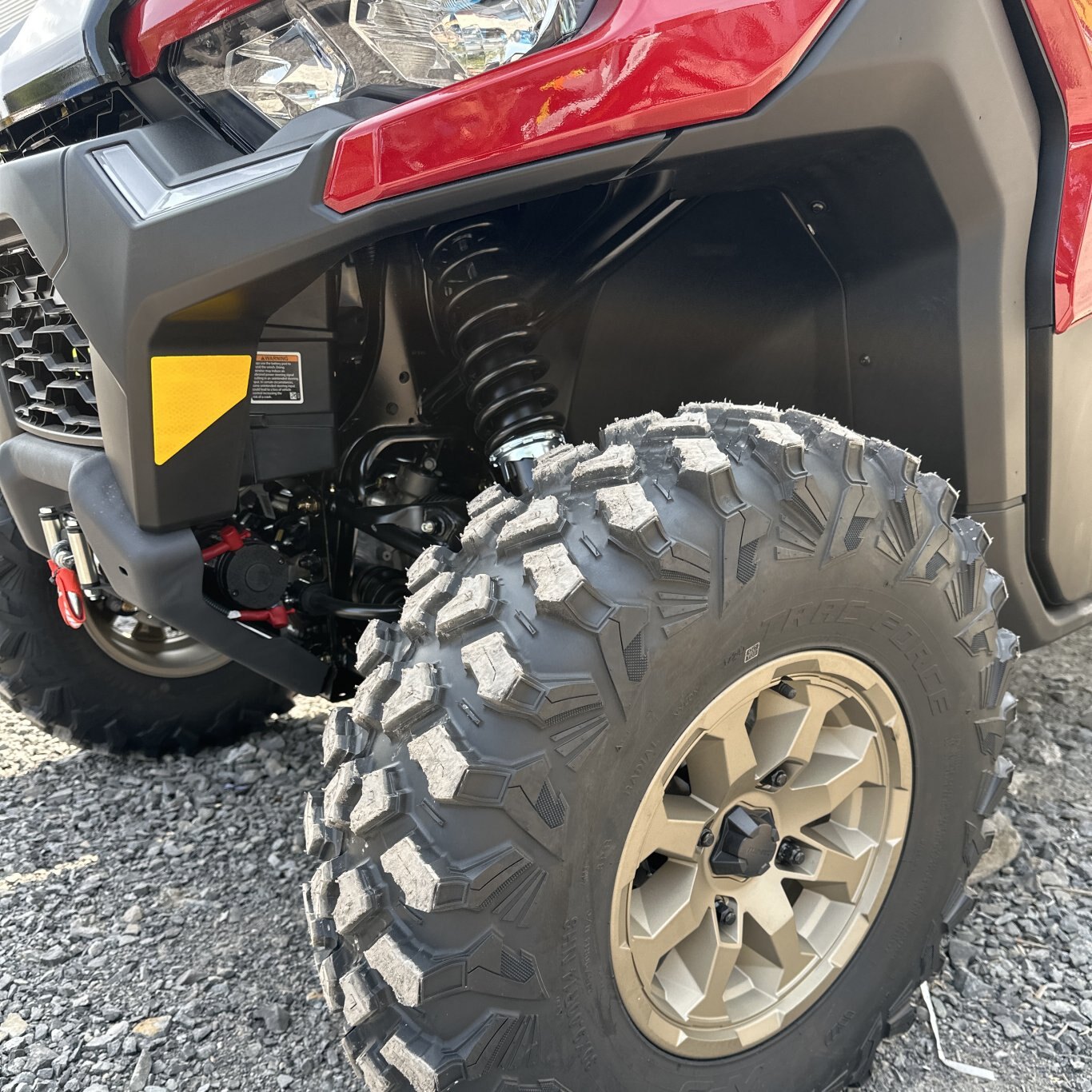 2025 Can Am DEFENDER LTD HD 10 Fiery Red