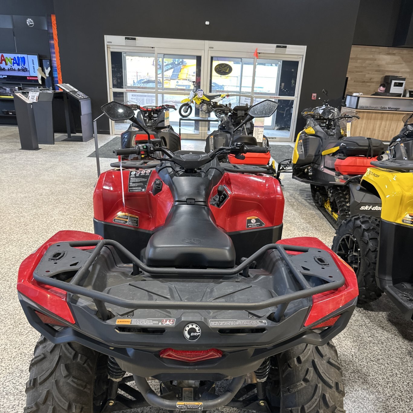 2023 Can Am OUTLANDER DPS 500 Legion Red