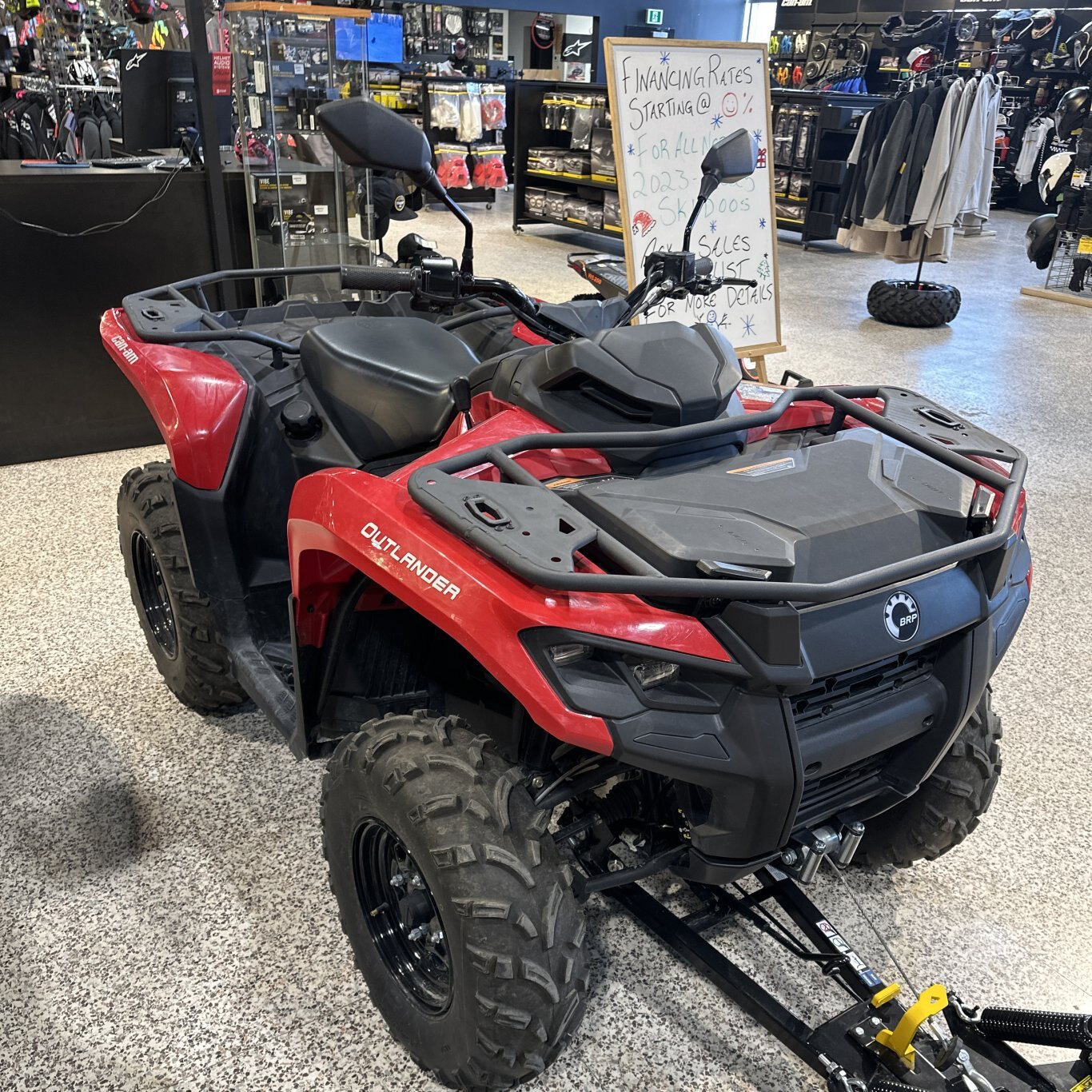 2023 Can Am OUTLANDER DPS 500 Legion Red