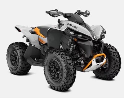 2025 Can-Am Renegade X xc 1000R Catalyst Grey / Orange Crush