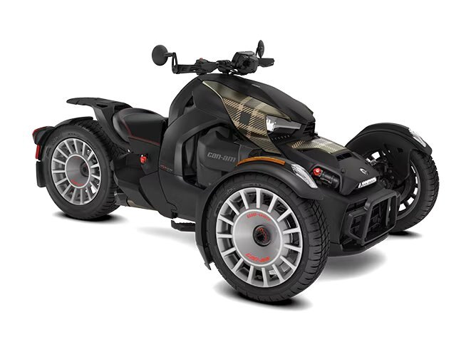 2025 Can-Am Ryker Rally Moka Plaid