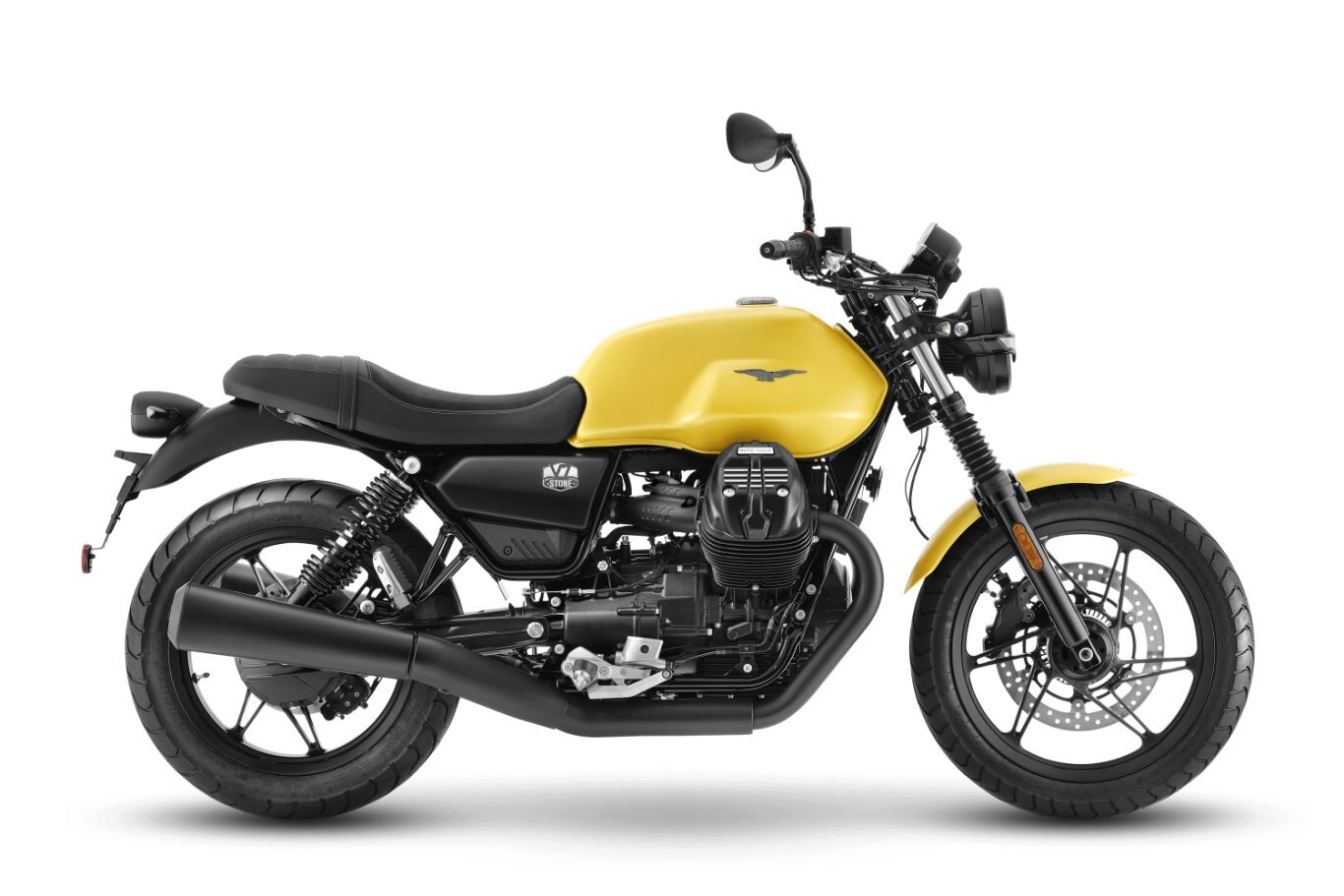 2025 Moto Guzzi V7 Stone Giallo Metallico