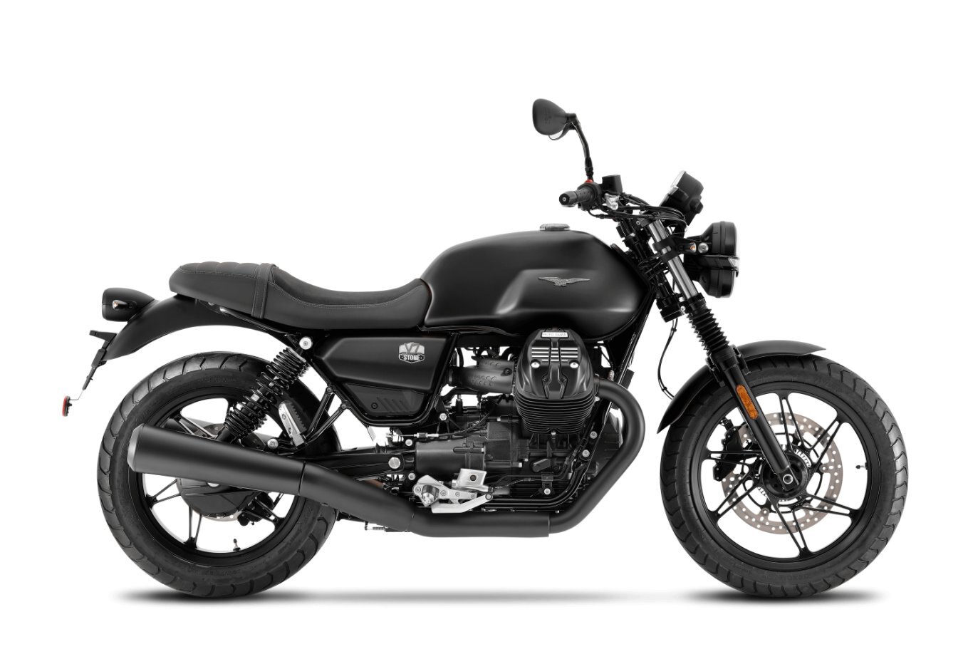 2025 Moto Guzzi V7 Stone Nero Ruvido