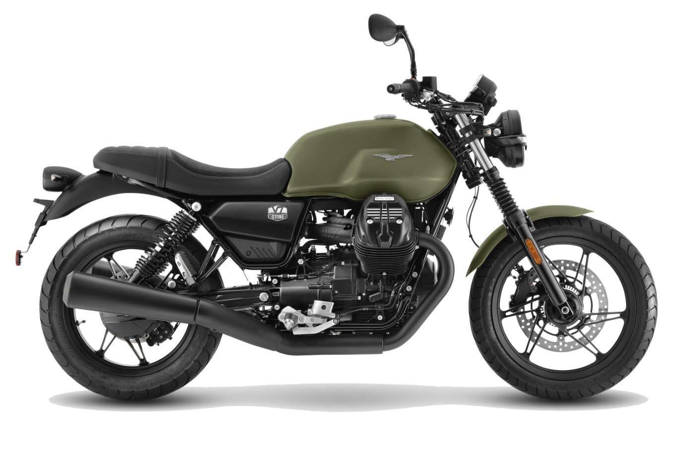 2025 Moto Guzzi V7 Stone Verde Camo