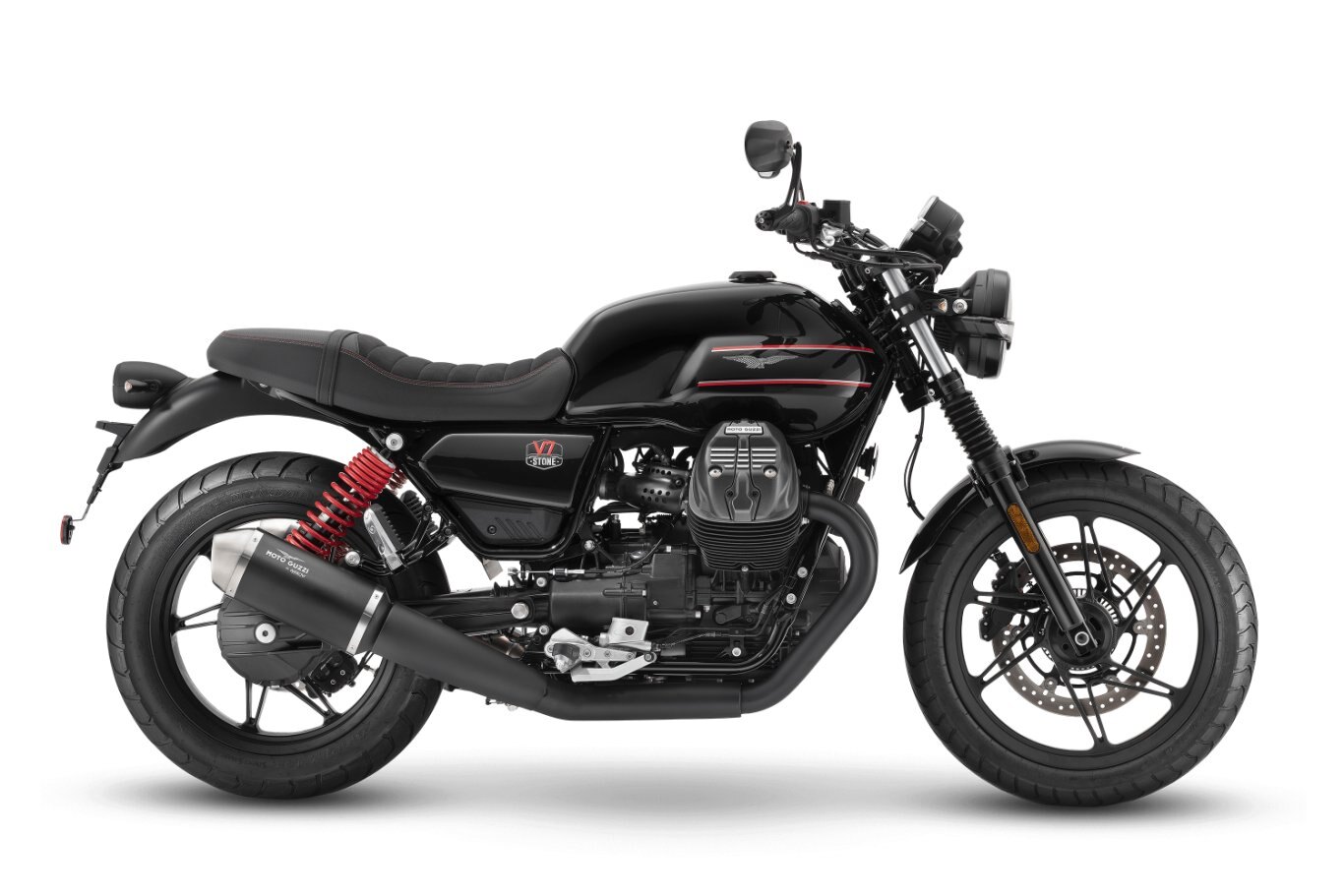 2025 Moto Guzzi V7 Special Edition Shining Black