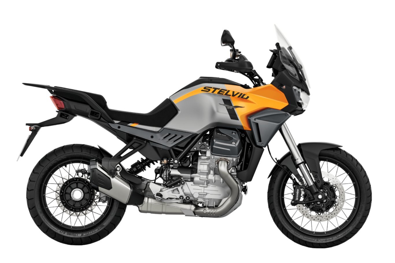 2025 Moto Guzzi Stelvio Giallo Savana