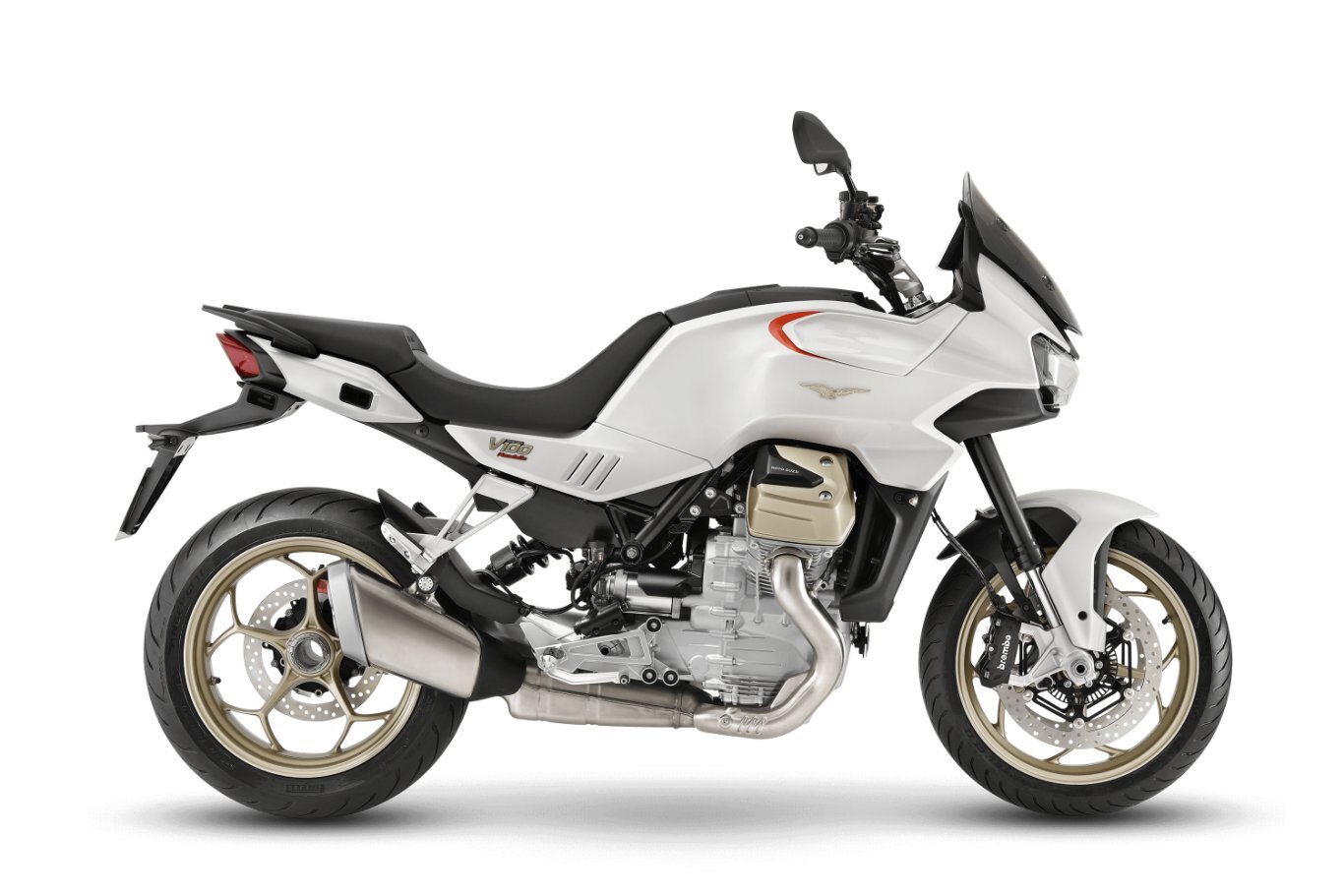 2025 Moto Guzzi V100 Mandello Bianco Polare