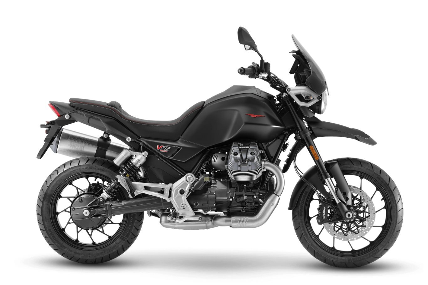 2025 Moto Guzzi V85 Strada Nero Isola