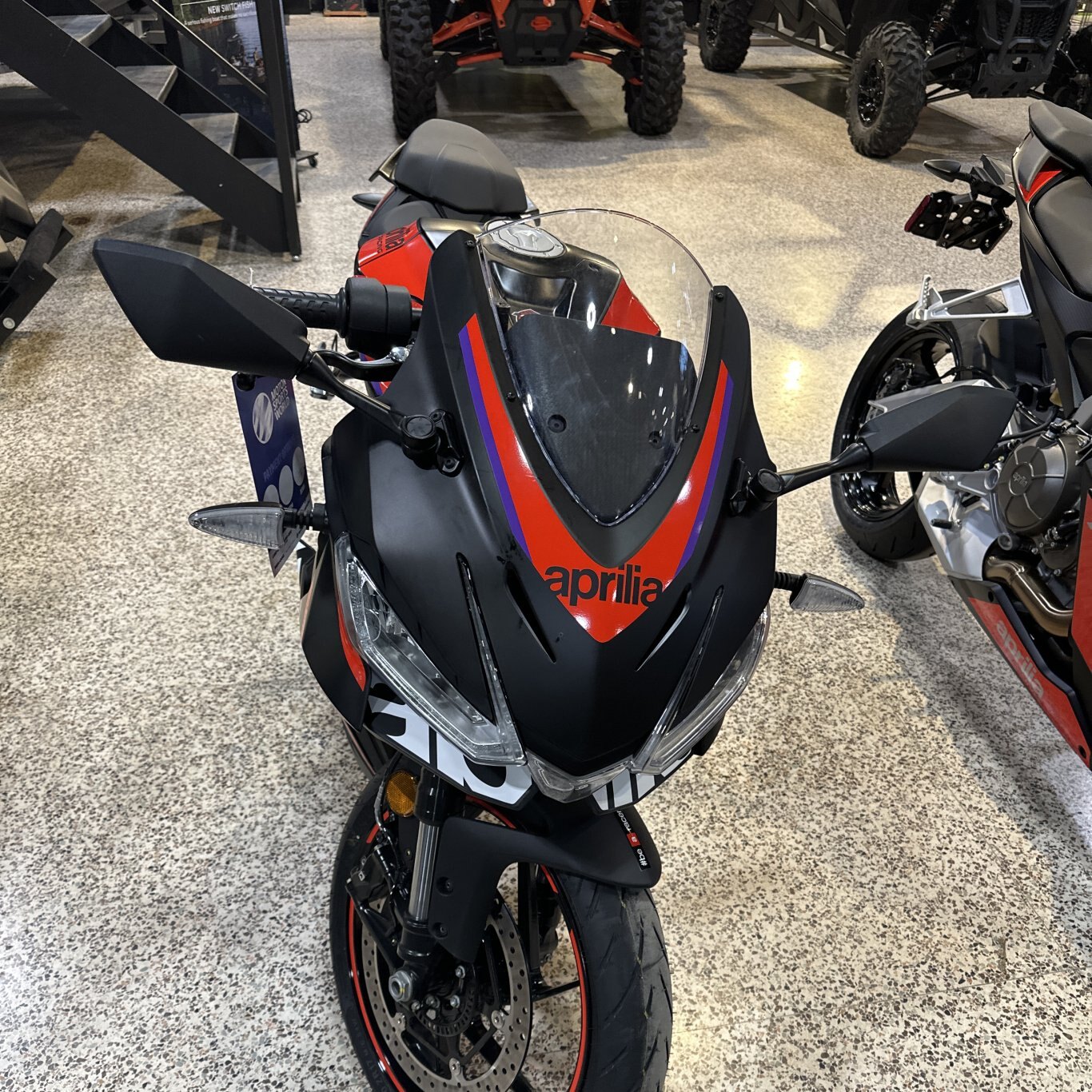 2025 Aprilia RS 457 RACING STRIPES