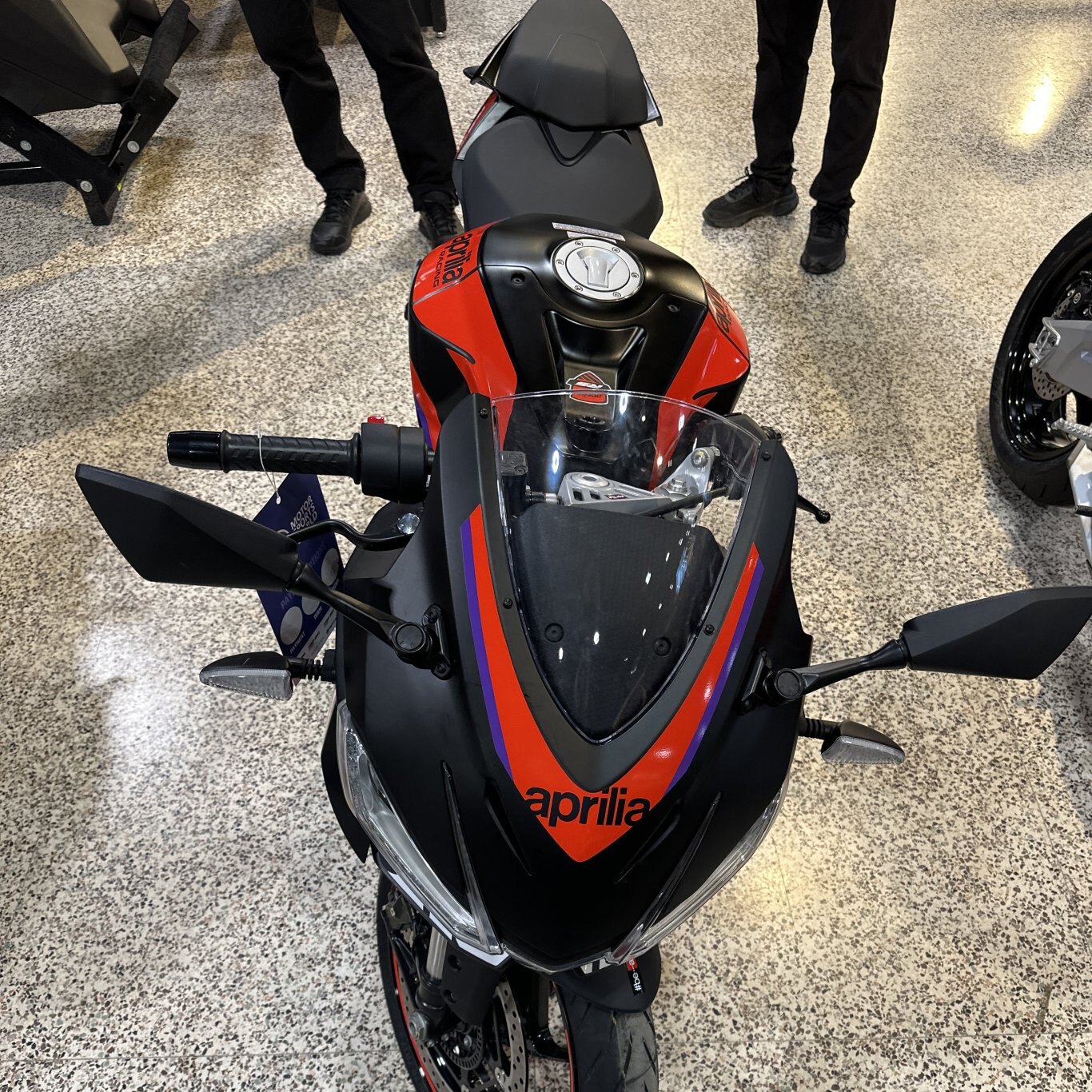 2025 Aprilia RS 457 RACING STRIPES