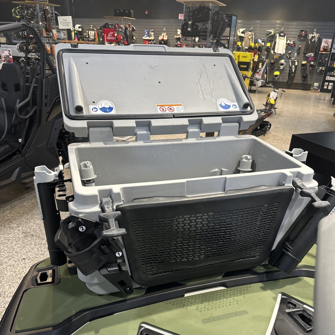 2025 Sea Doo FishPro Apex 300 W/ Sound SHARK GREY / NORI GREEN