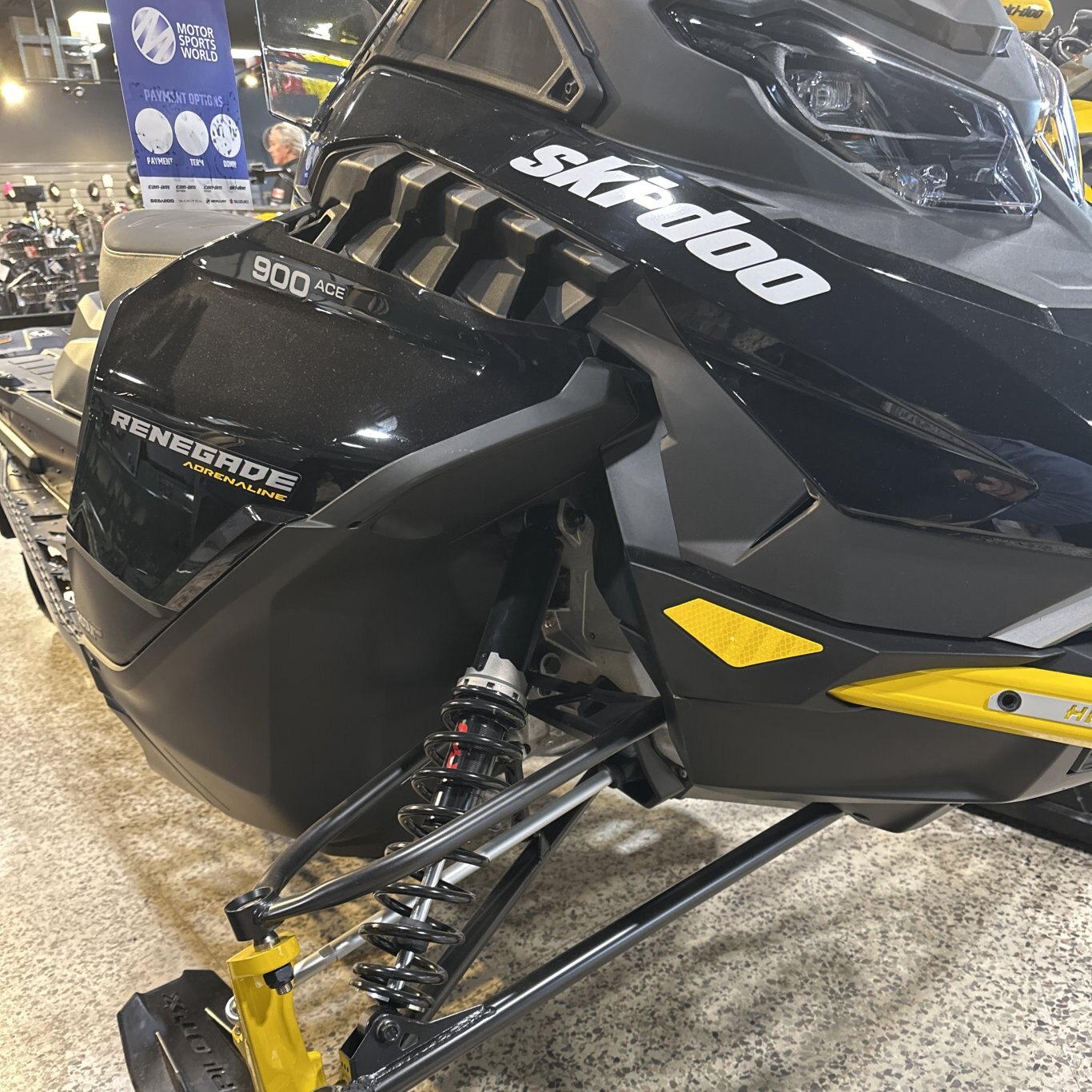 2024 Ski Doo Renegade Adrenaline with Enduro Package 900 ACE NEO YELLOW / BLACK