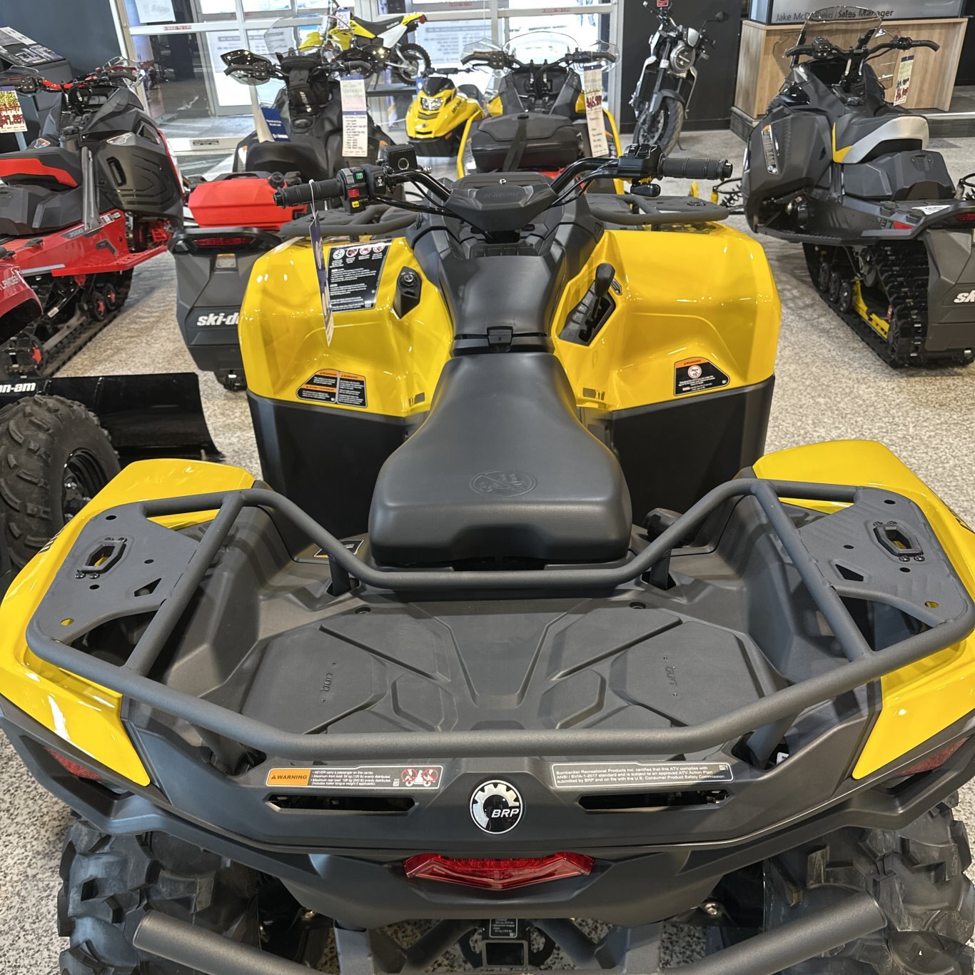 2024 Can Am OUTLANDER XT 700 Neo Yellow