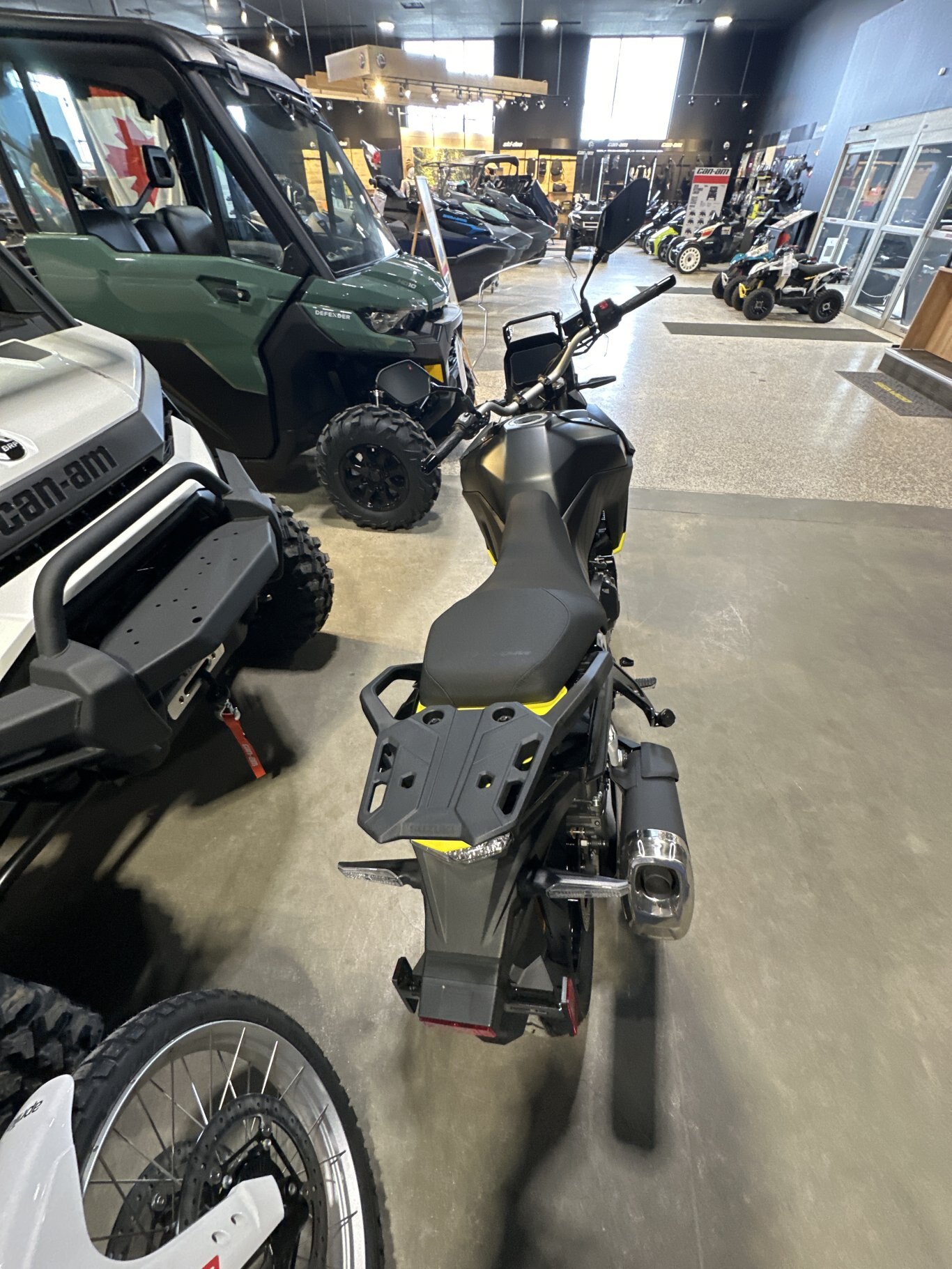 2025 Suzuki V-STROM 800 Metallic Mat Black | S0643 | BRP, Aprilia